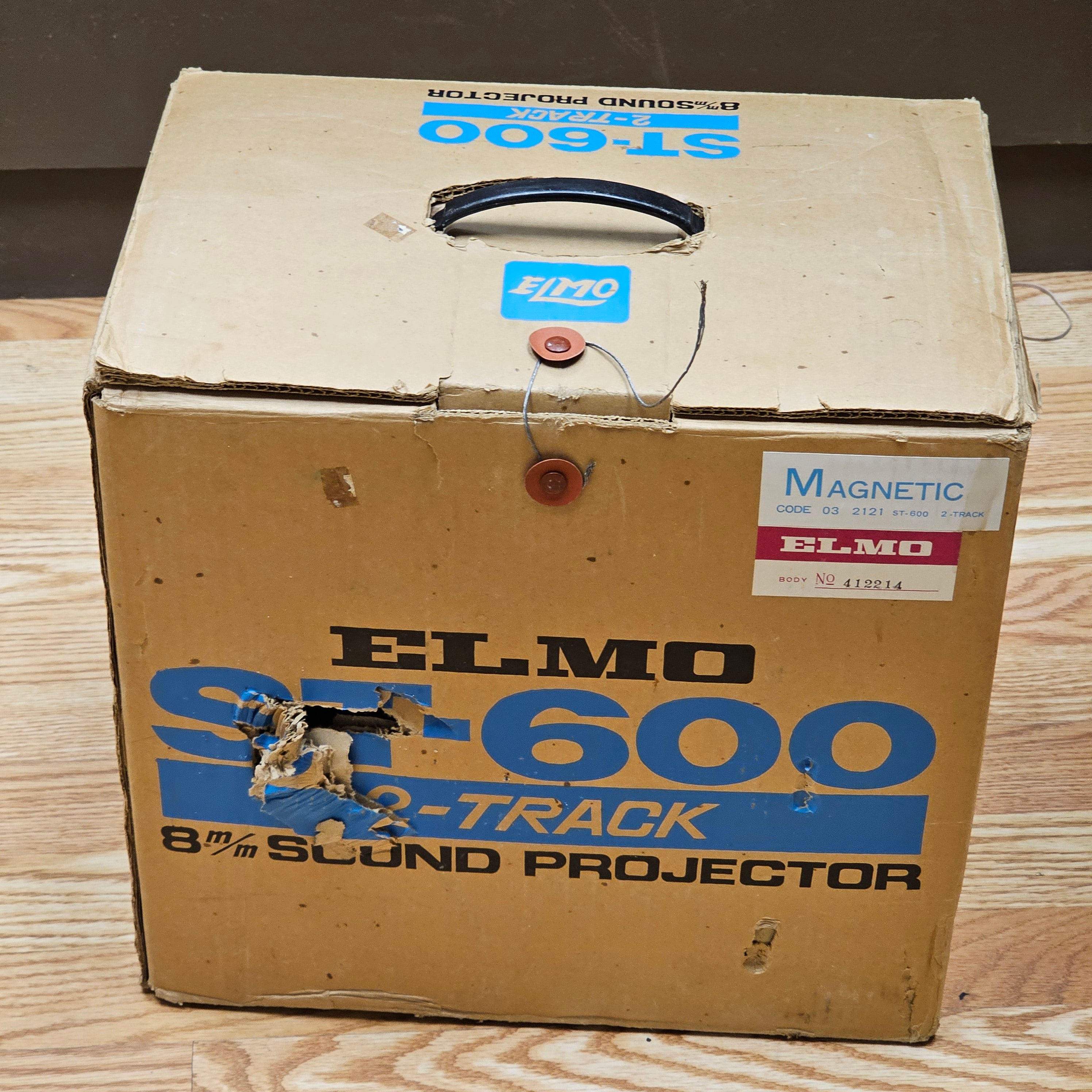 Elmo ST-600 M Super 8mm Sound Projector S# 412214 – Du-All