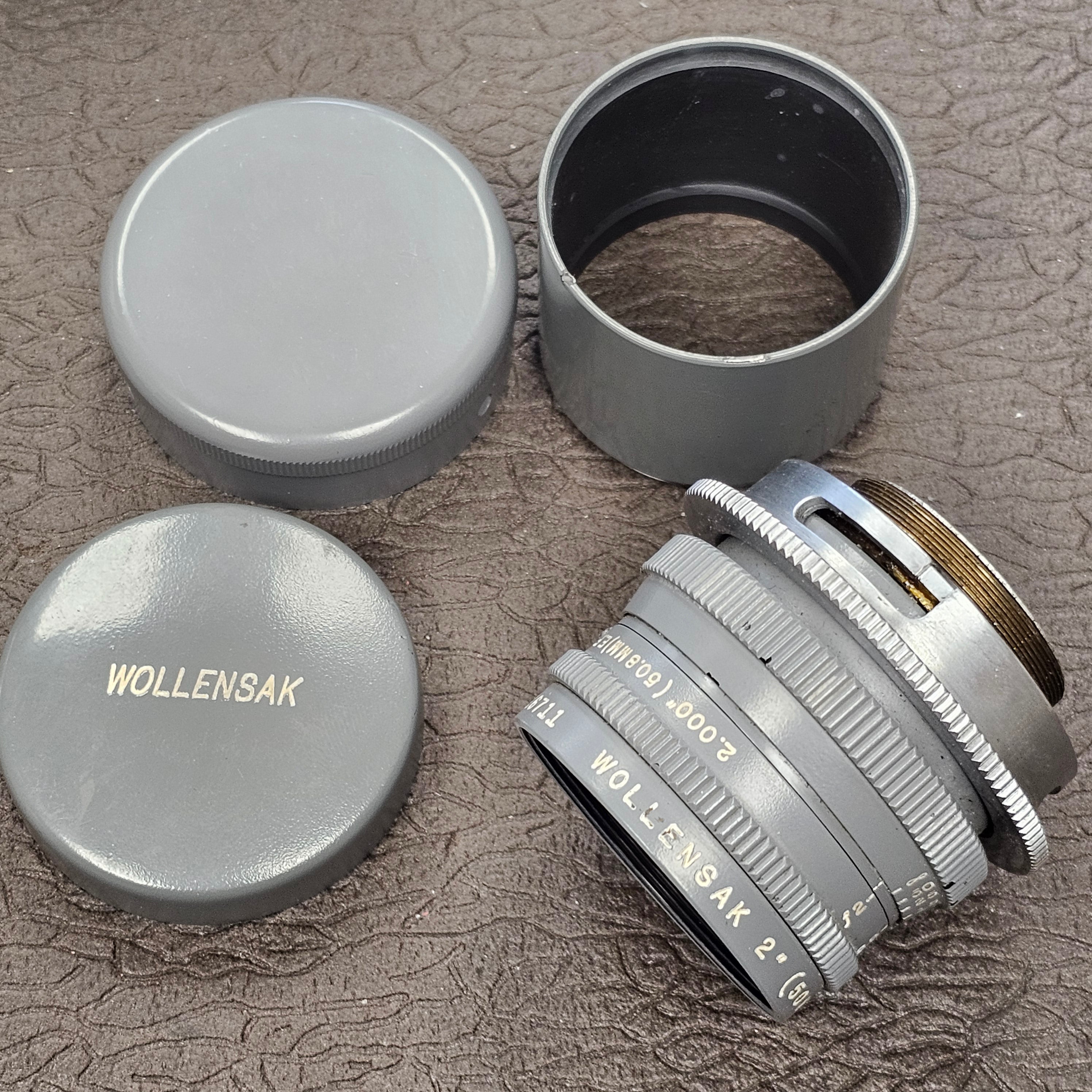 Wollensak Fastax - Raptar Four Lens Set 35mm/50mm/101.4mm