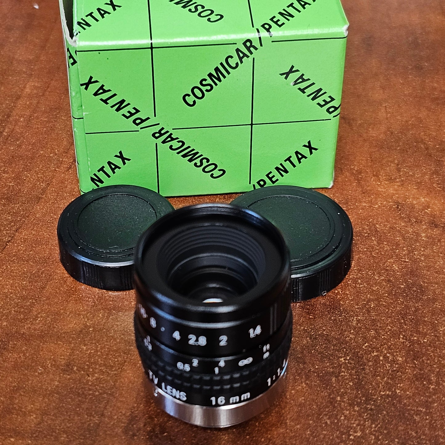 Cosmicar / Pentax 16mm f1.4 TV C-Mount Lens S# N/A