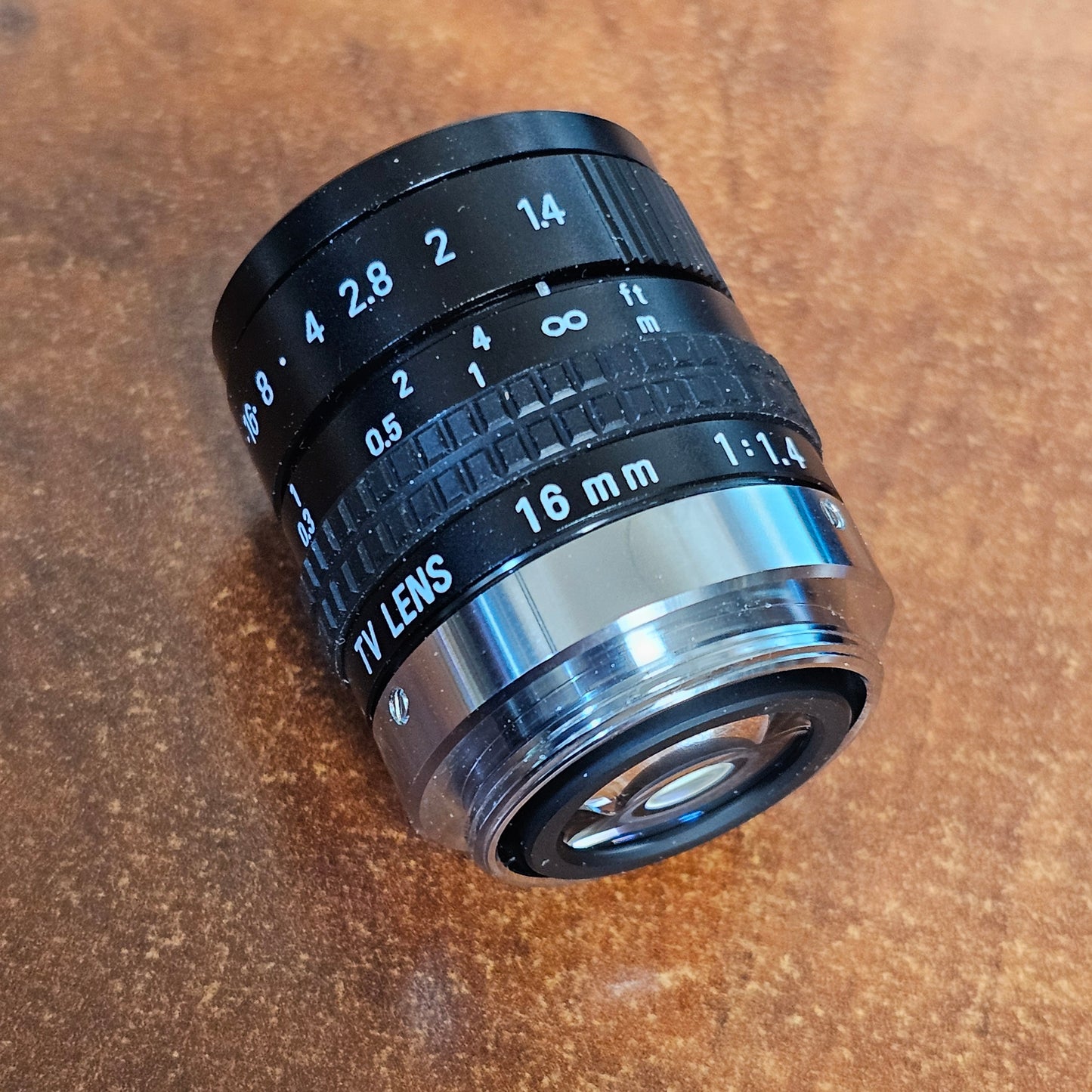Cosmicar / Pentax 16mm f1.4 TV C-Mount Lens S# N/A