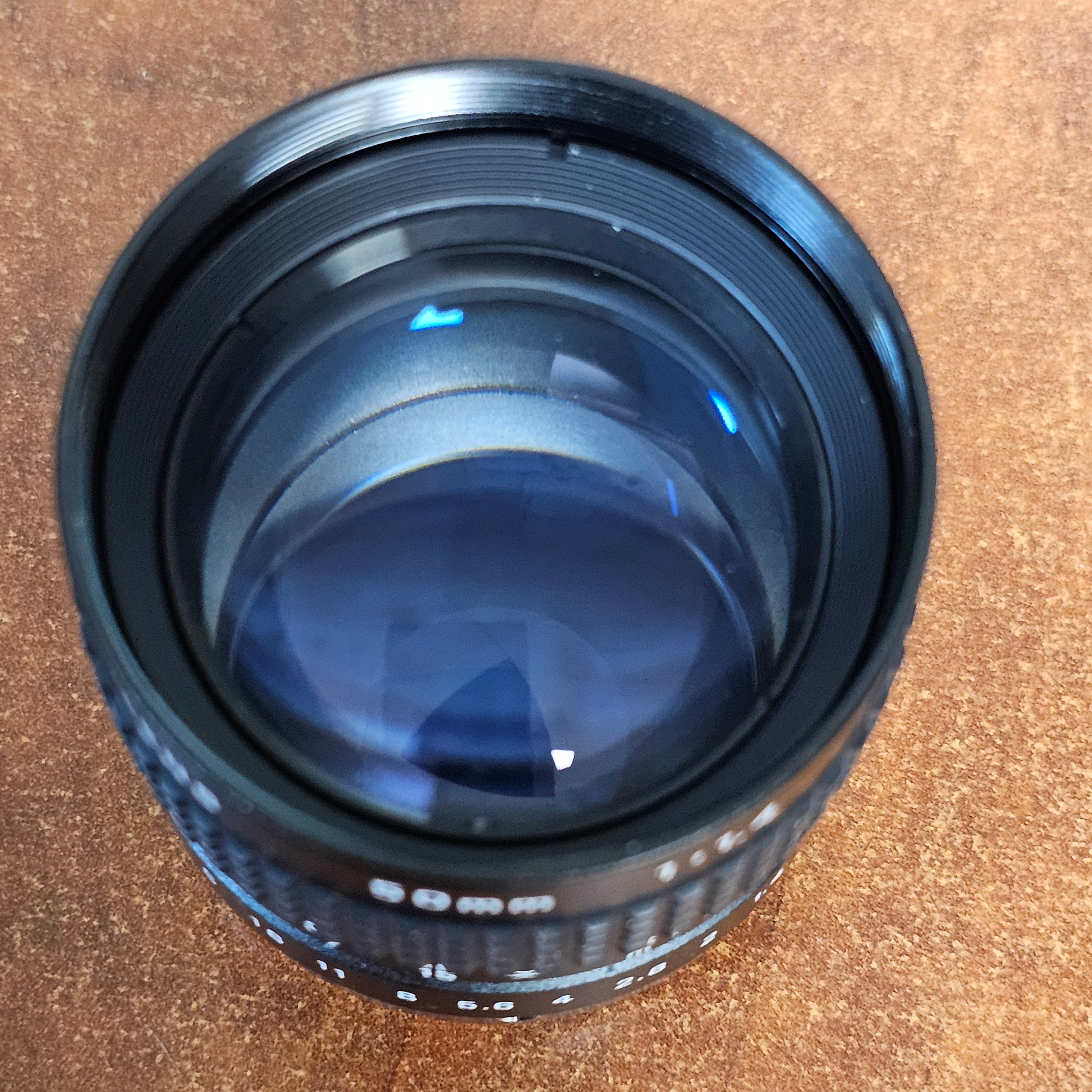 Pentax Cosmicar 50mm f1.4 TV C-Mount Lens S# N/A – Du-All Camera