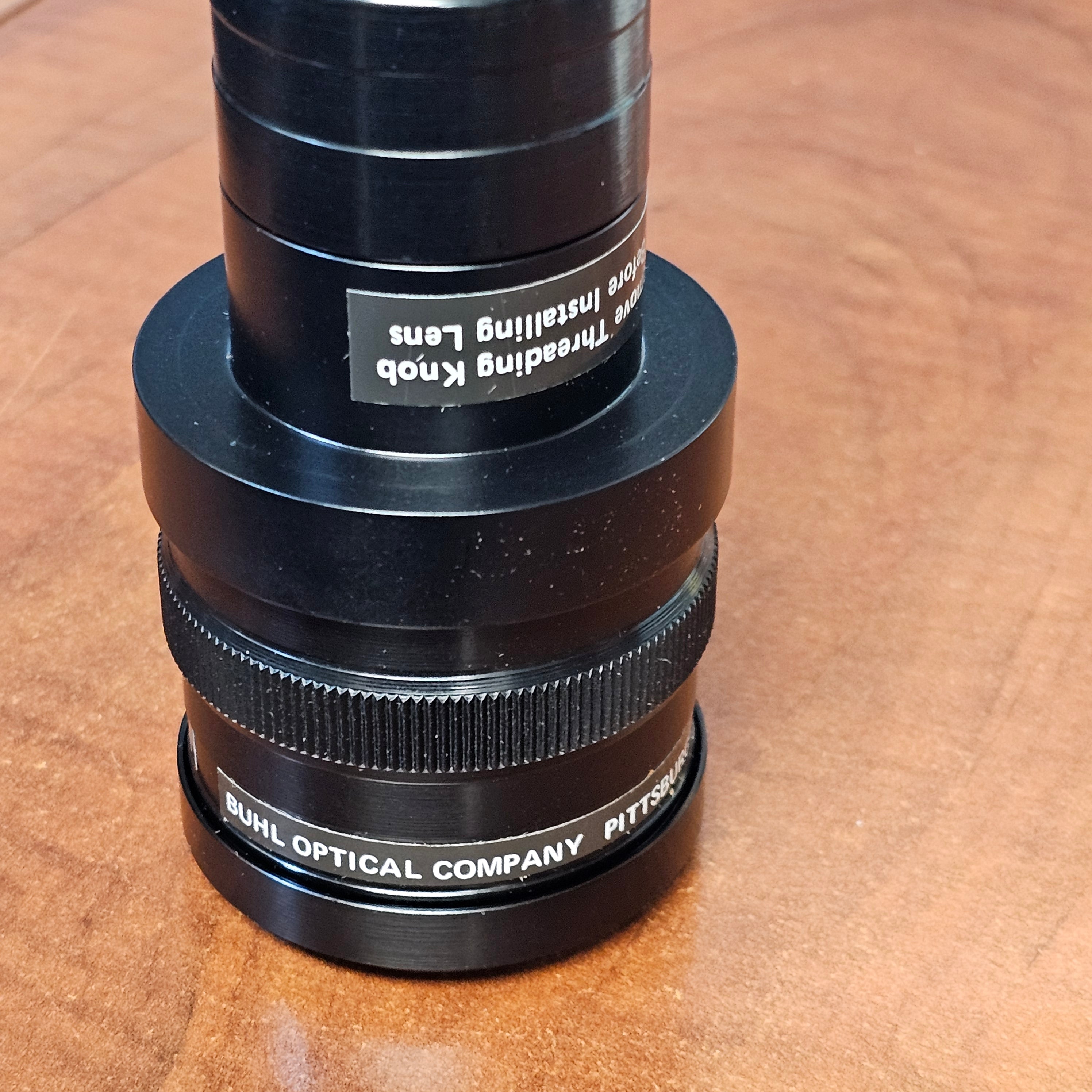 Buhl Optical 41-63mm VFL f1.6 Projection Lens – Du-All Camera
