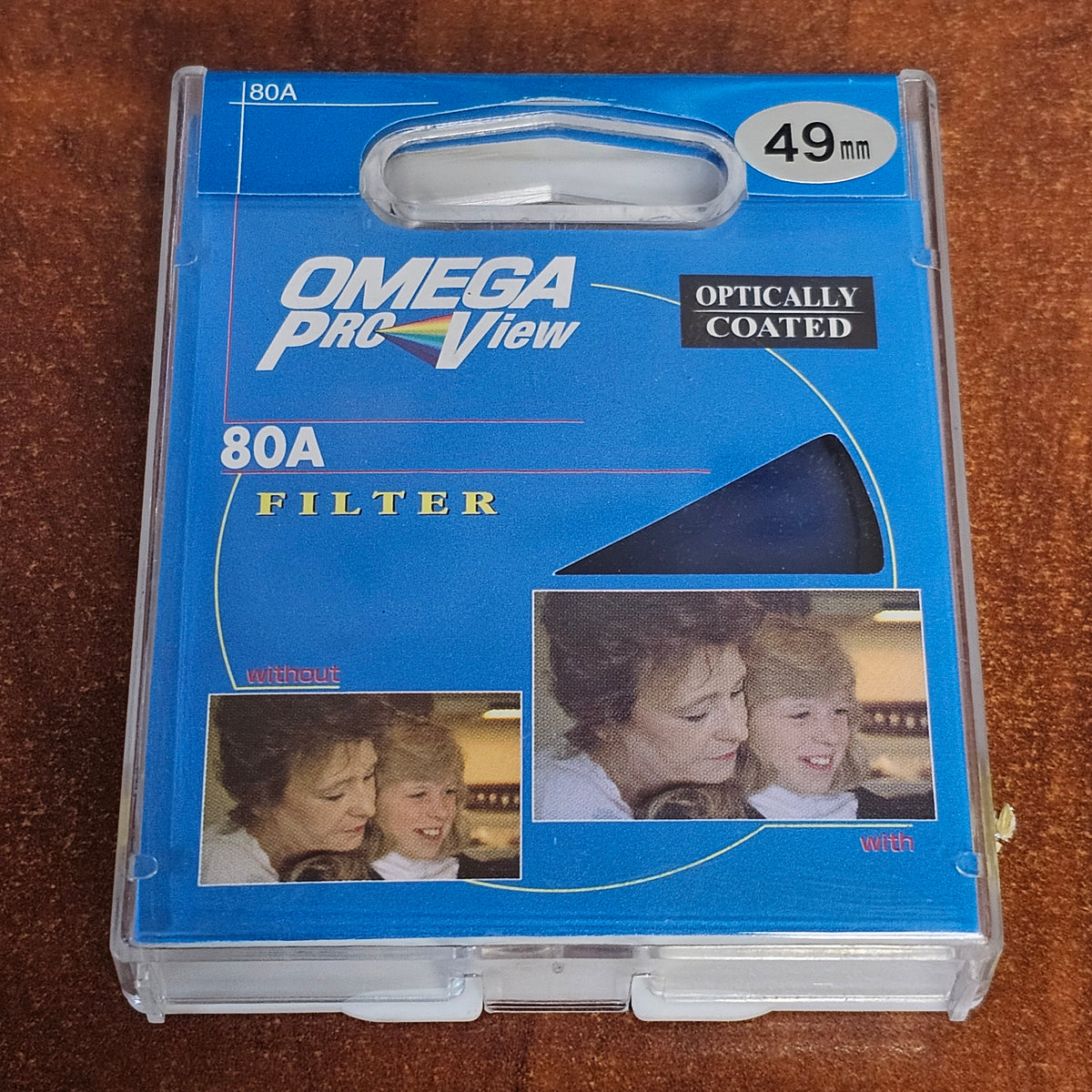 Omega Test Filter Omega 49mm 80A Filter – Du-All Camera