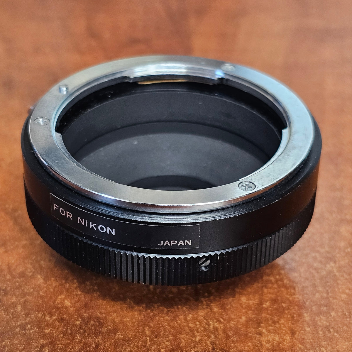 C-Mount to Nikon lens adapter (Fluted)