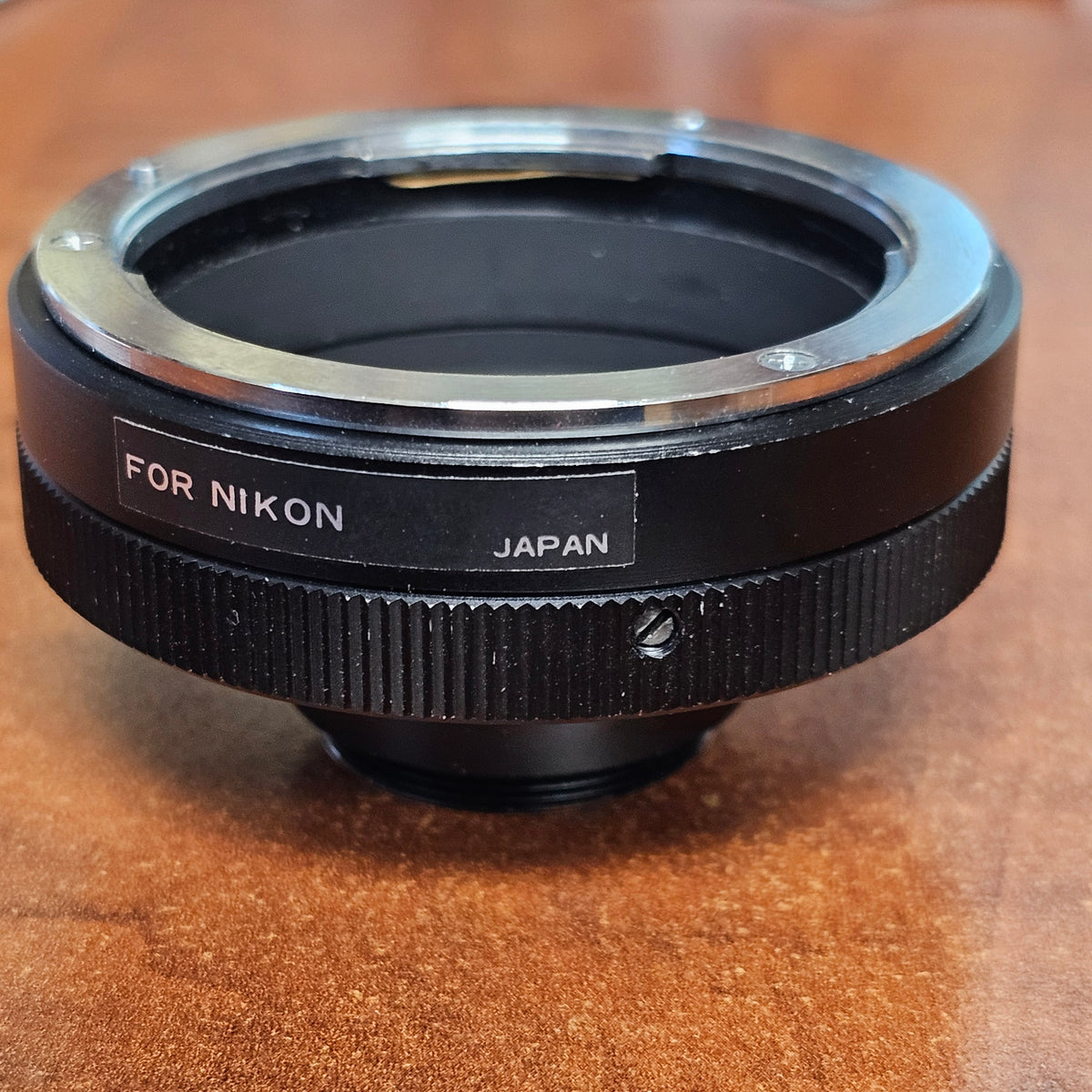 C-Mount to Nikon lens adapter (Fluted)