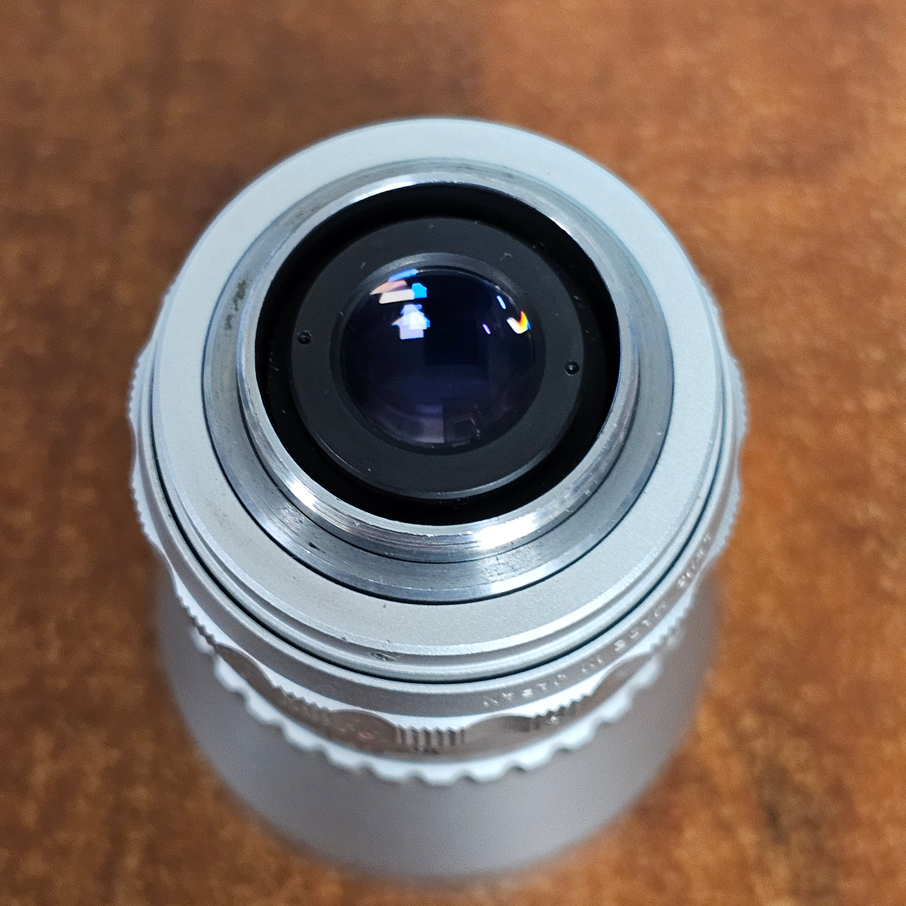 【 COSMICAR 50mm f/1.4 シルバー 】 COSMICAR 50mm F1.4 CCTV Lens | C mount | Manual Focus | f/1.4