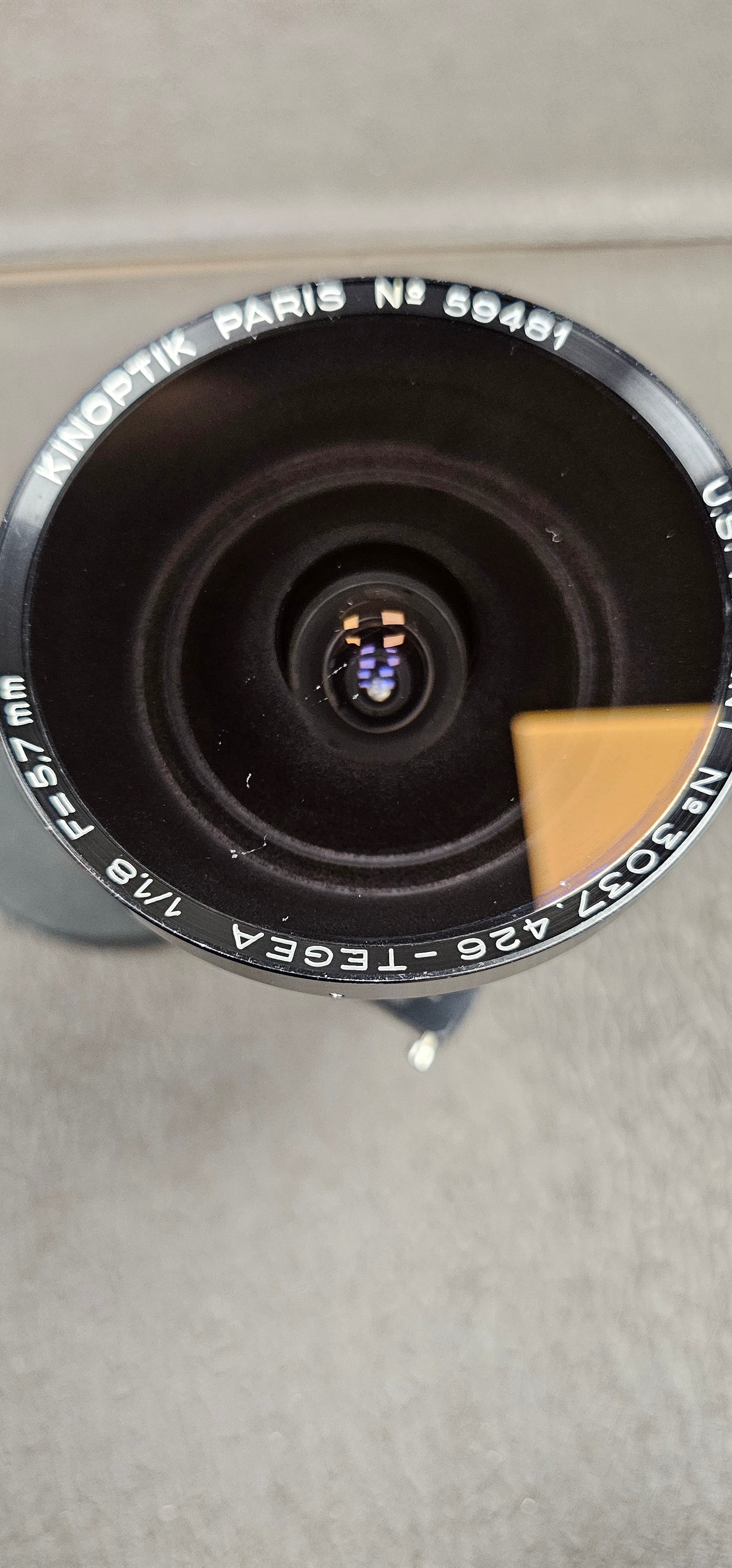 Kinoptik 5.7mm F1.8 / T2.3 Arri Standard Mount Wide Angle