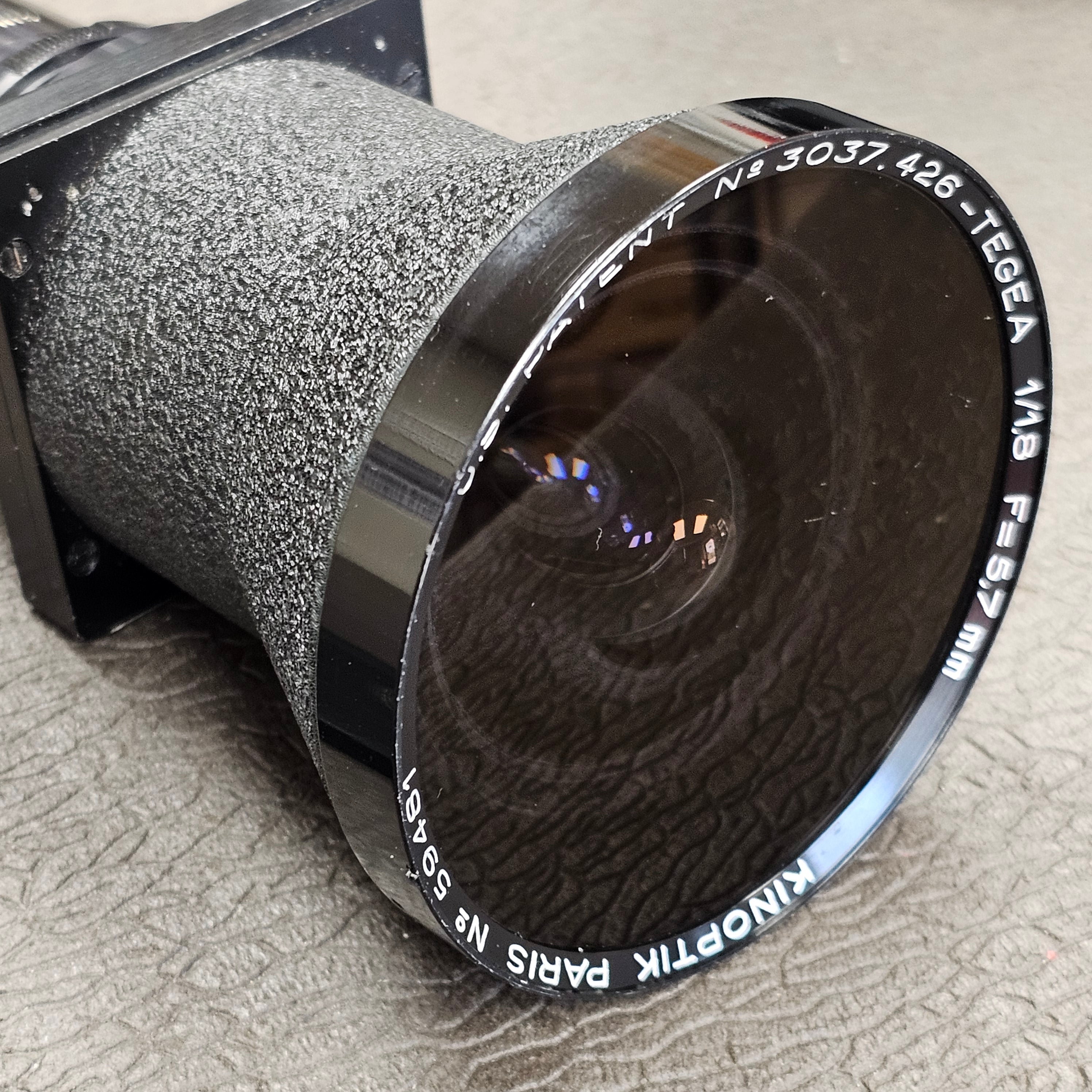 5.7/1.8 TEGEA Kinoptik Super16 対応 アリマウント 5.7/1.8 TEGEA (テギア) Kinoptik Paris Arriマウント CC&LB