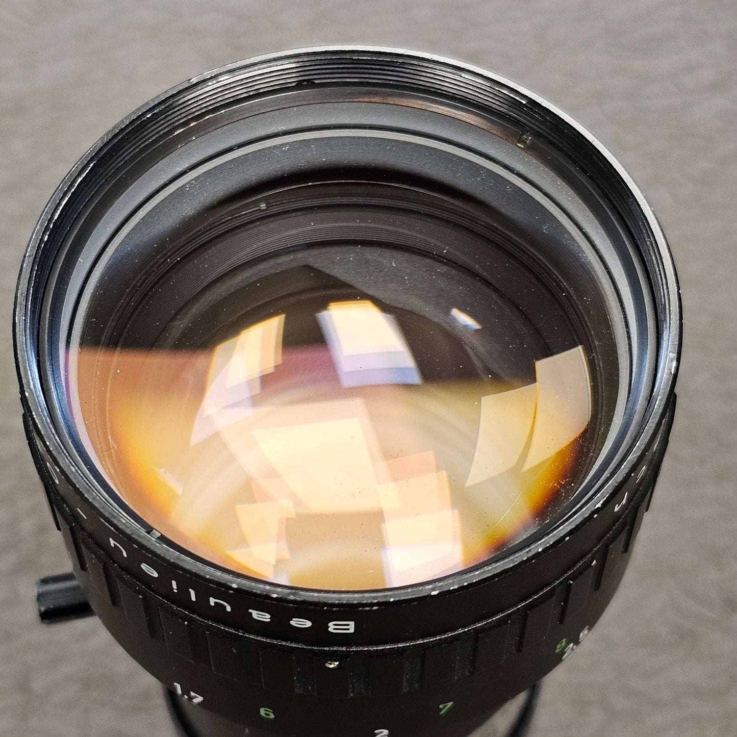 Beaulieu-Optivaron Schneider-Kreuznach 6-70mm f1.4 Macro C-Mount zoom lens for Super 8mm Cameras S# 12869134
