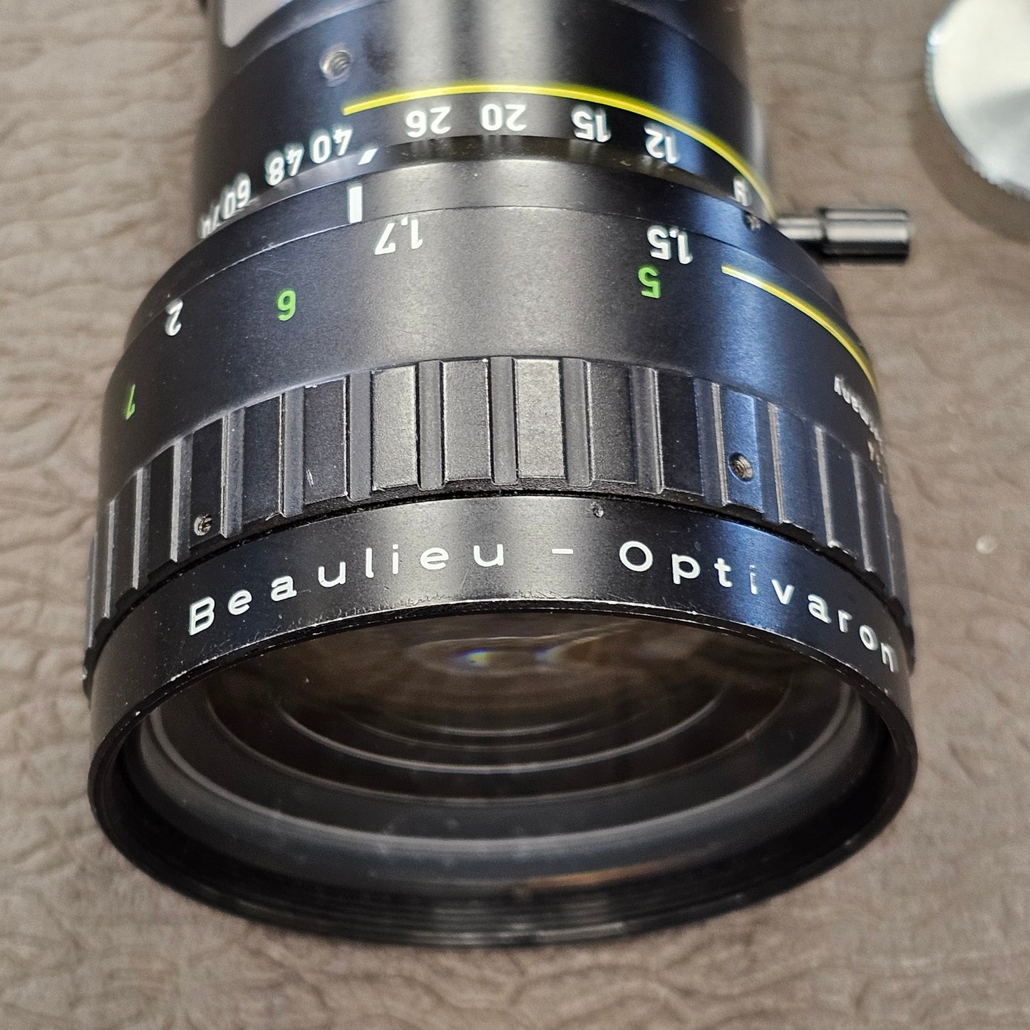 Beaulieu-Optivaron Schneider-Kreuznach 6-70mm f1.4 Macro C-Mount zoom lens for Super 8mm Cameras S# 12869134