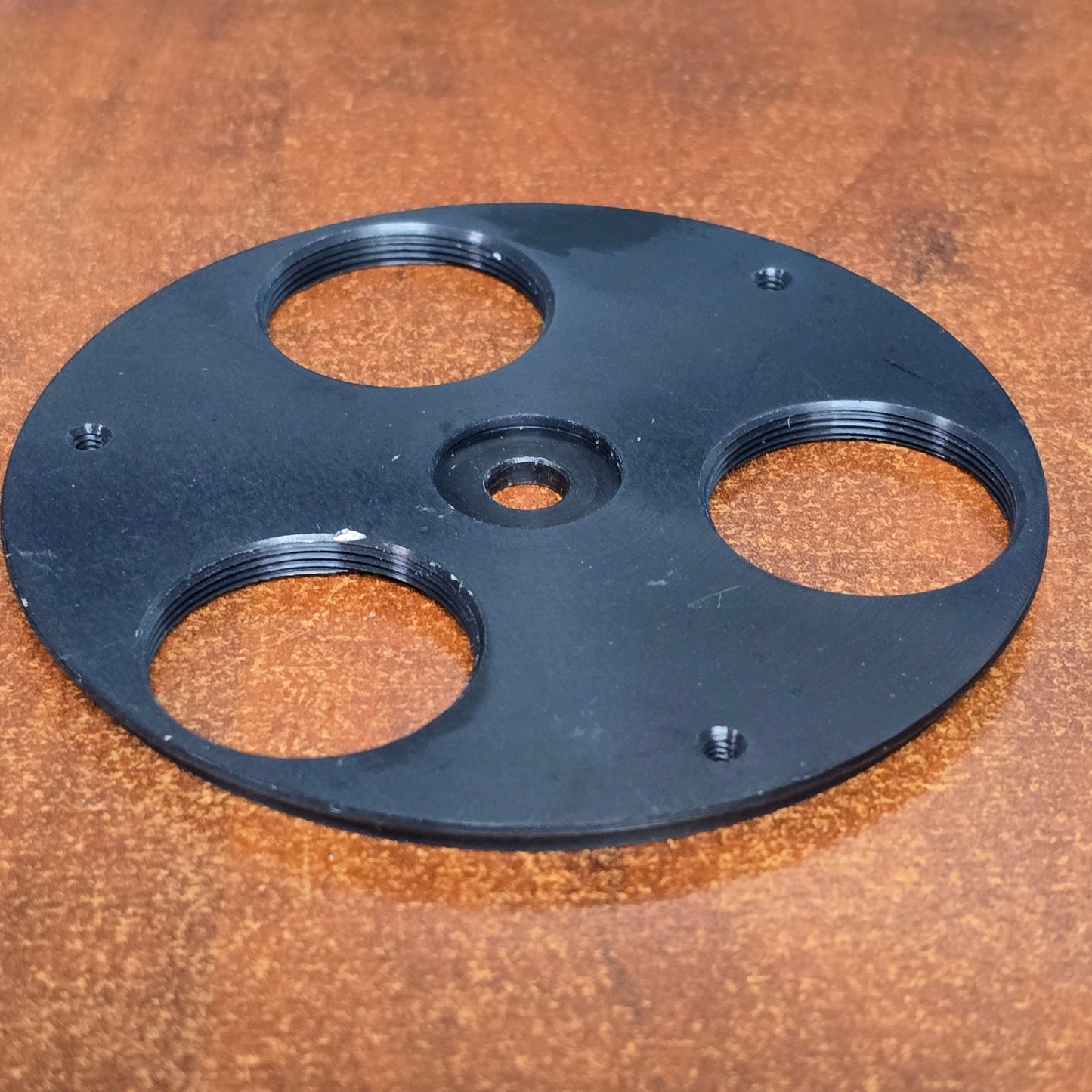 Beaulieu R-16 3 Lens C Mount Front Turret Plate (4.08)