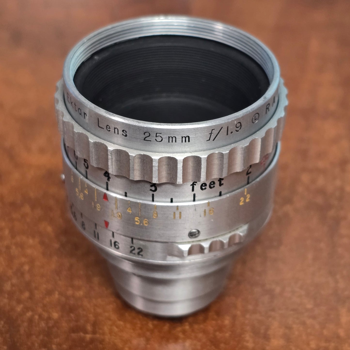 Kodak Cine Ektar II 25mm f1.9 Lens S-Mount S# RA134