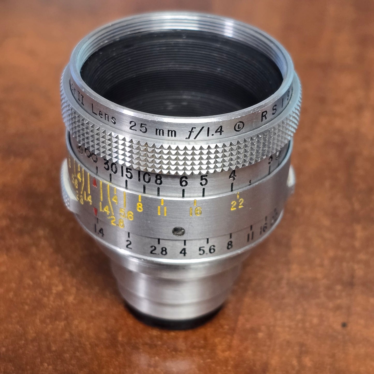 Kodak Cine Ektar II 25mm f1.4 Lens S-Mount S# RS194