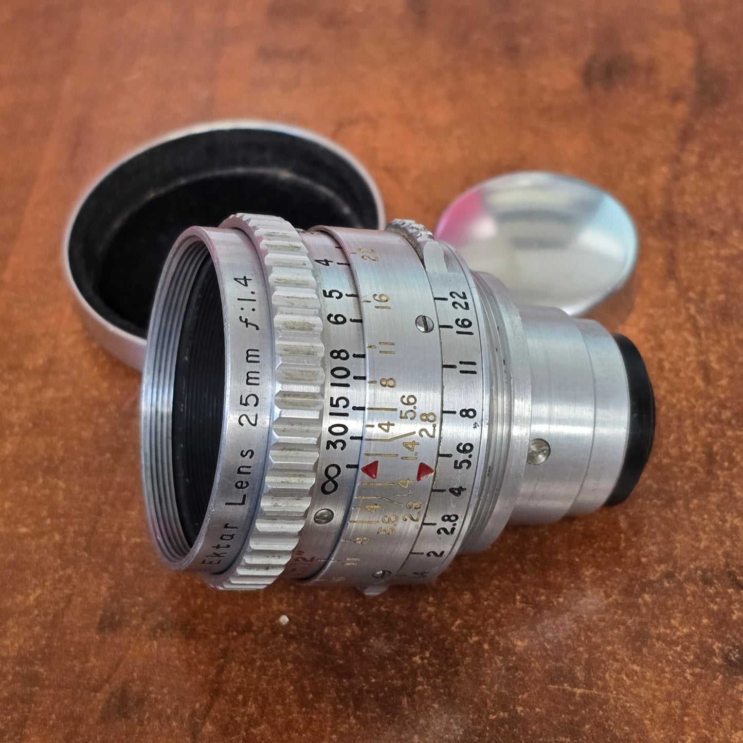 Kodak Cine Ektar II 25mm f1.4 Lens S-Mount Lens S# EI222