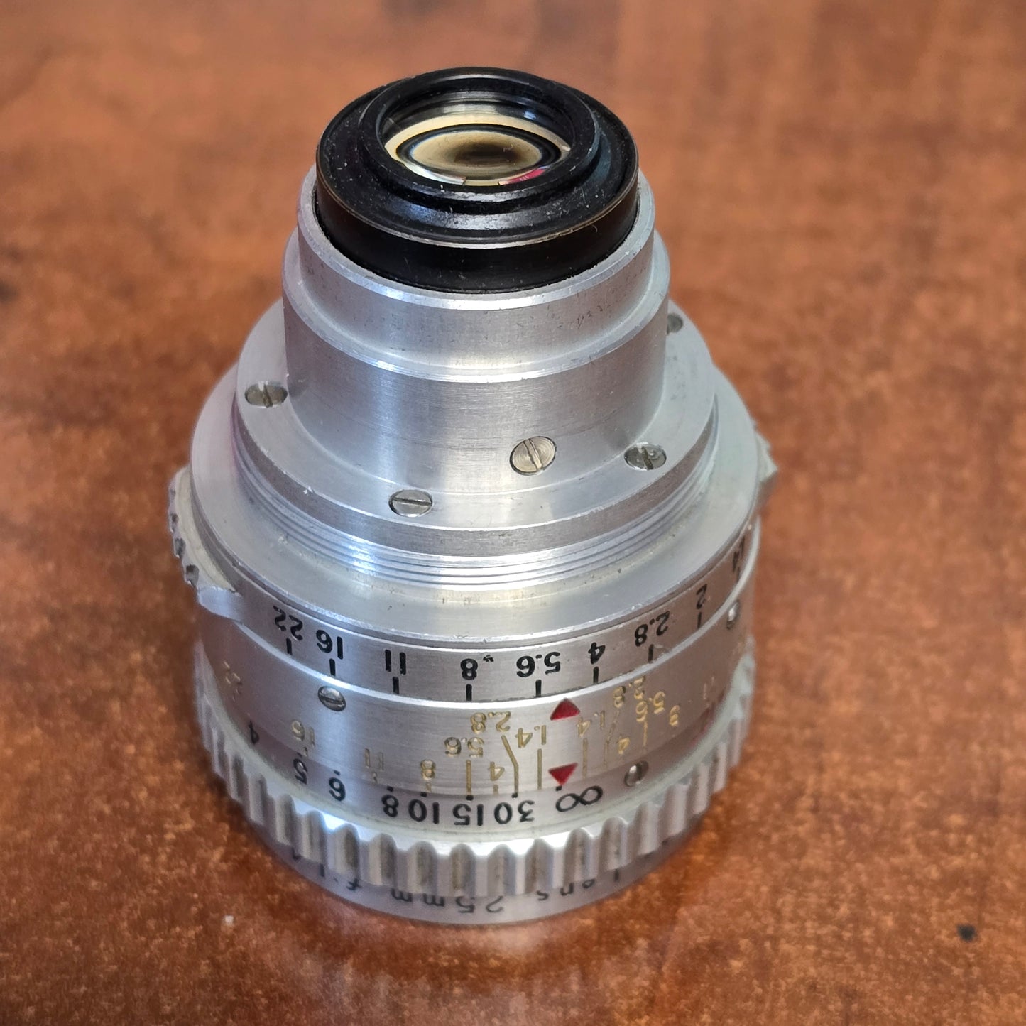 Kodak Cine Ektar II 25mm f1.4 Lens S-Mount Lens S# EI222