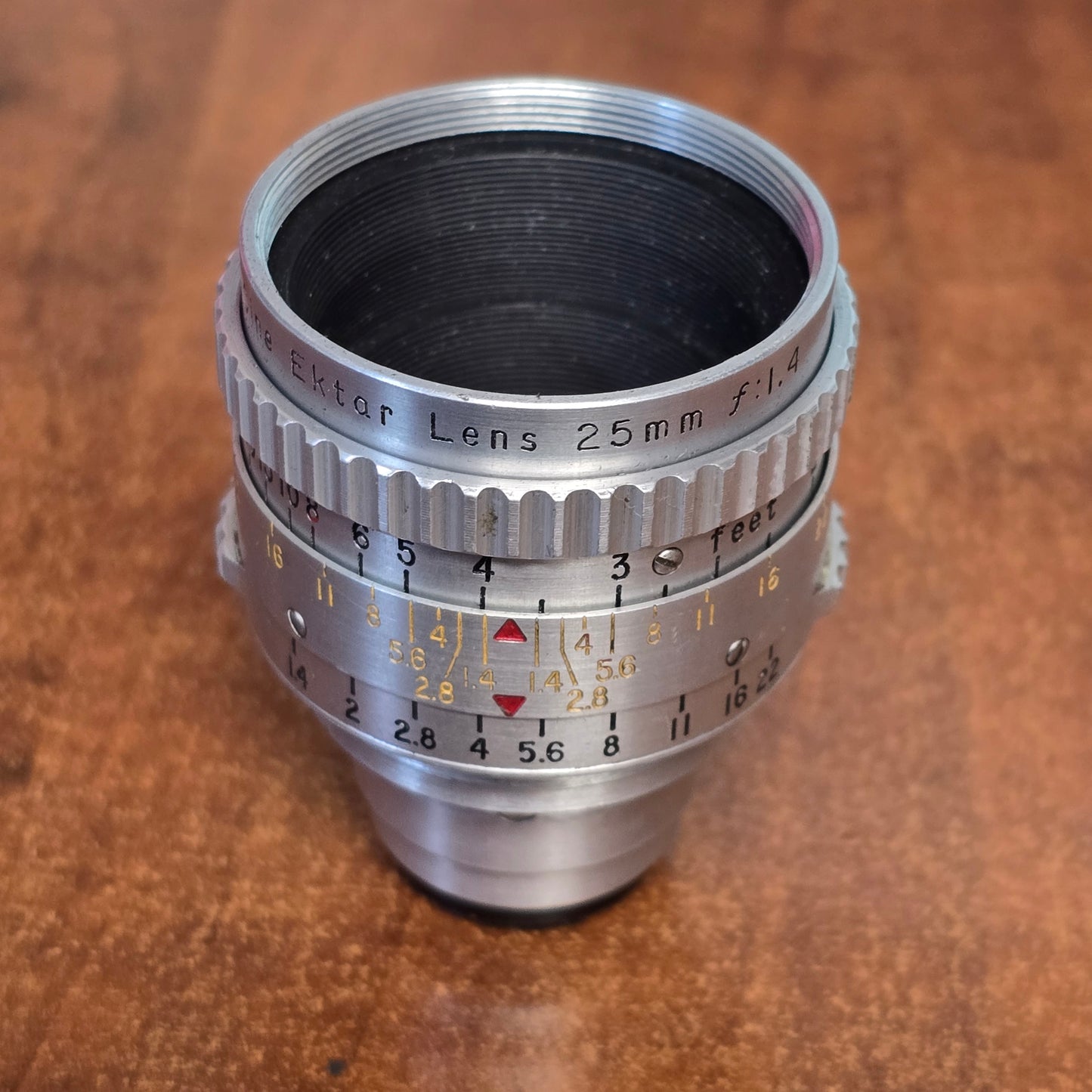 Kodak Cine Ektar II 25mm f1.4 Lens S-Mount S# EI452