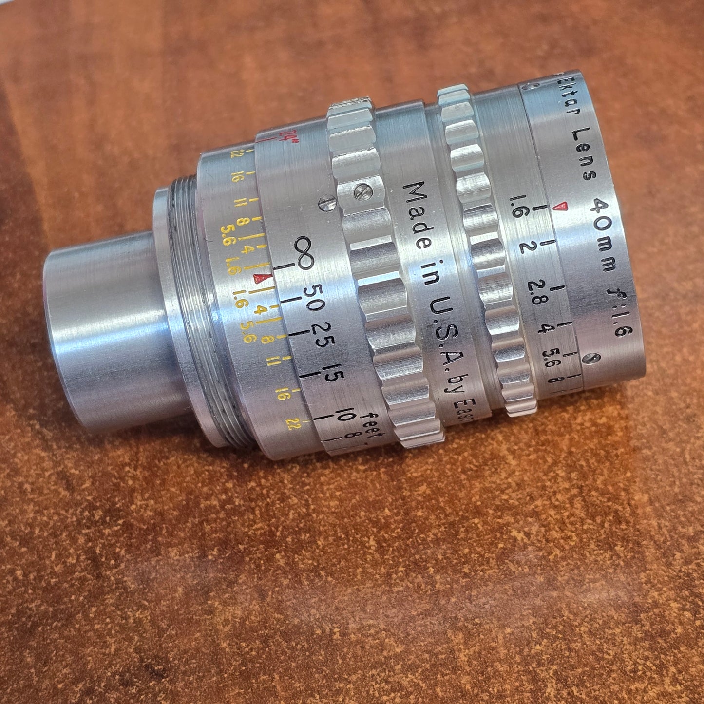 Kodak Cine Ektar 40mm f1.6 S-Mount Lens S# RE446