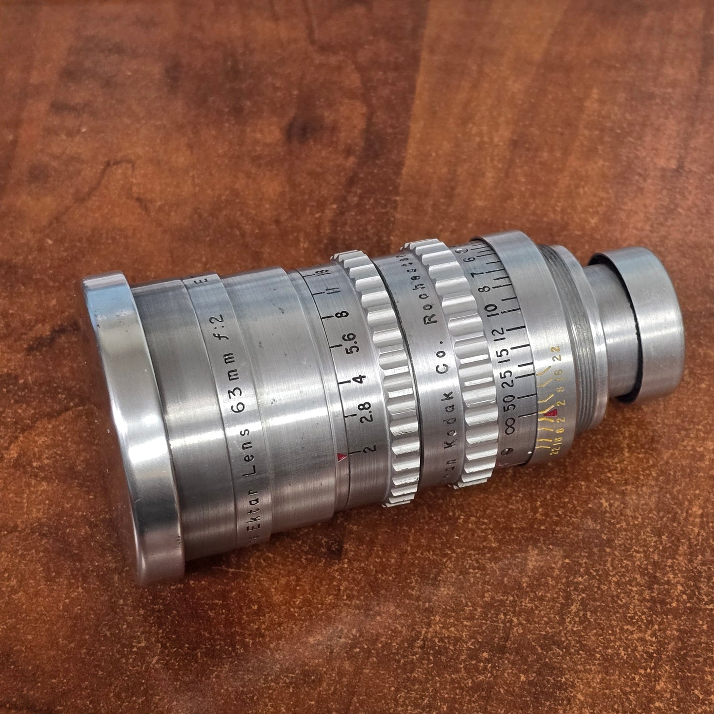 Kodak Cine Ektar 63mm f2 S-Mount Lens S# ET1308