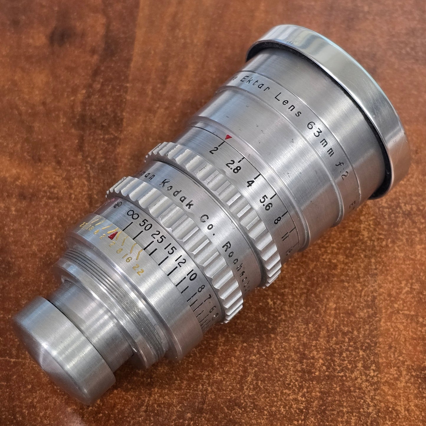 Kodak Cine Ektar 63mm f2 S-Mount Lens S# ET1308