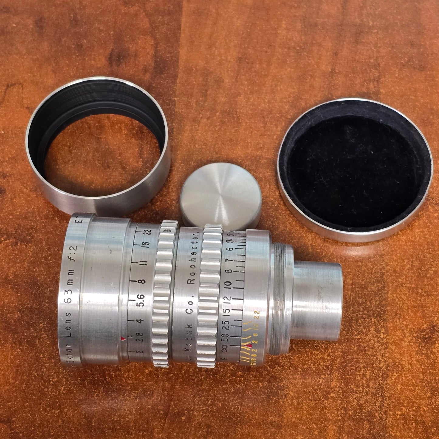 Kodak Cine Ektar 63mm f2 S-Mount Lens S# ET1308