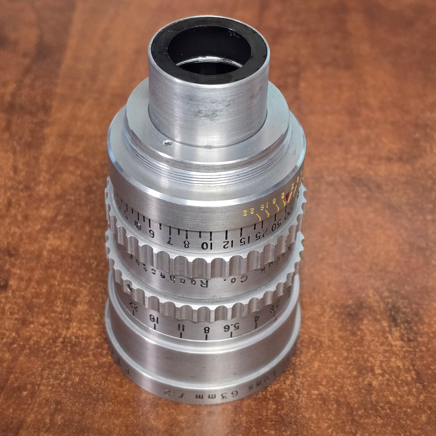 Kodak Cine Ektar 63mm f2 S-Mount Lens S# ET1308