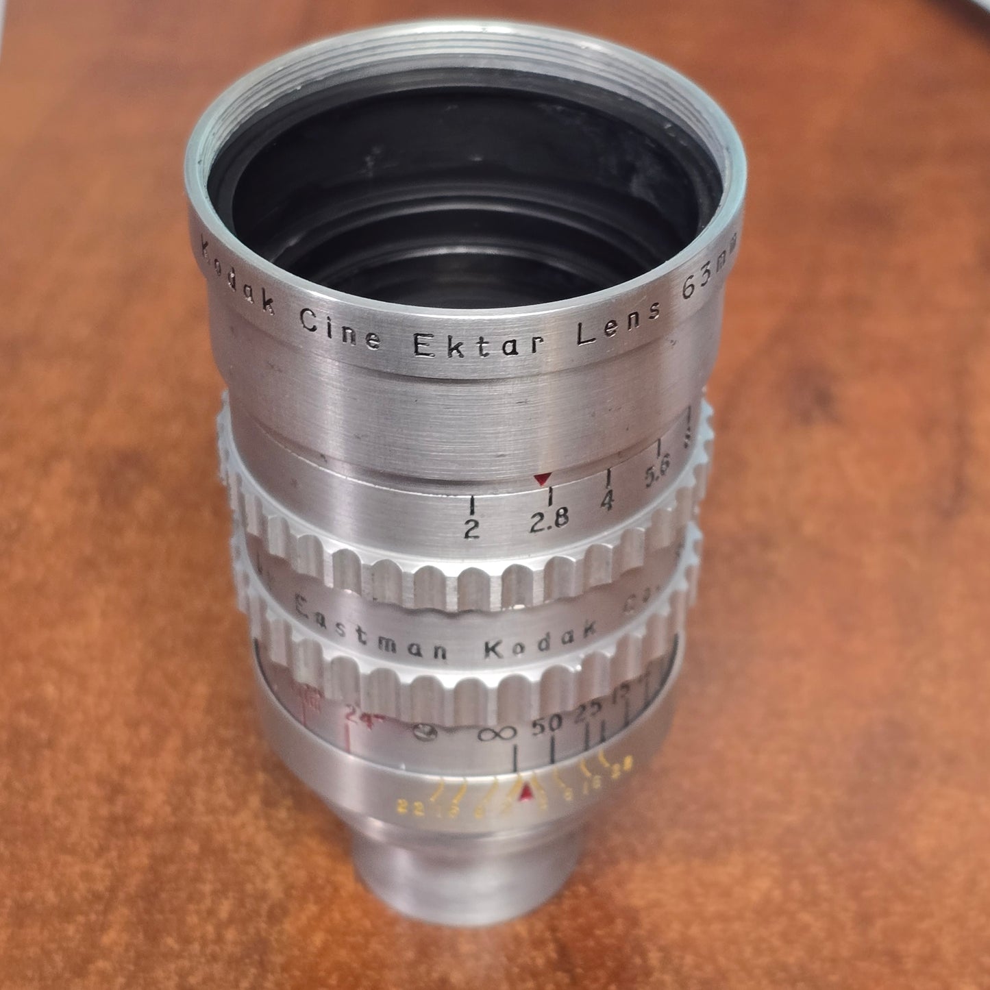 Kodak Cine Ektar 63mm f2 S-Mount Lens S# ET1308