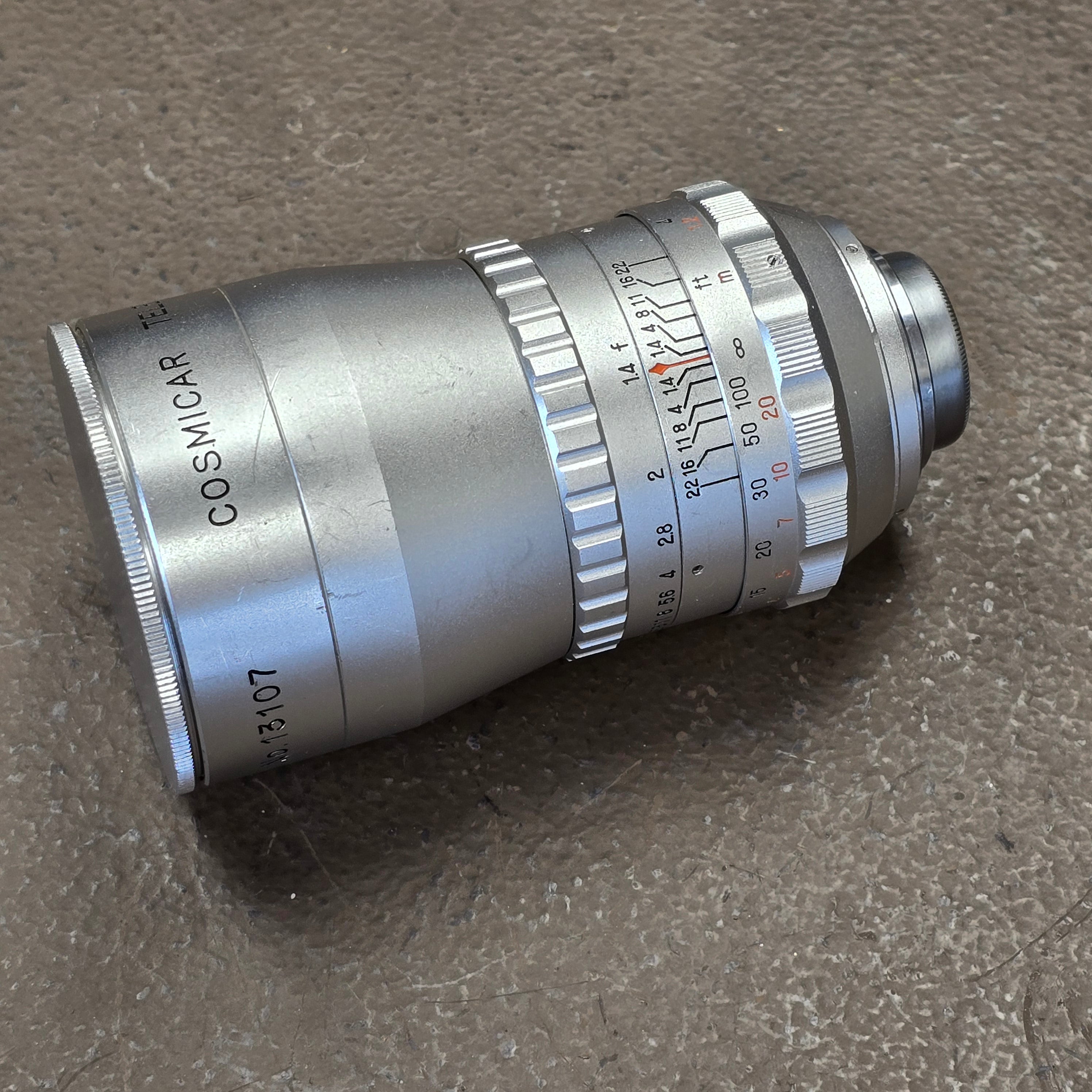 Cosmicar 75mm f1.4 Cマウントレンズ クセは強いがナイスなボケ味☆COSMICAR TV LENS 75mm F1.4【C