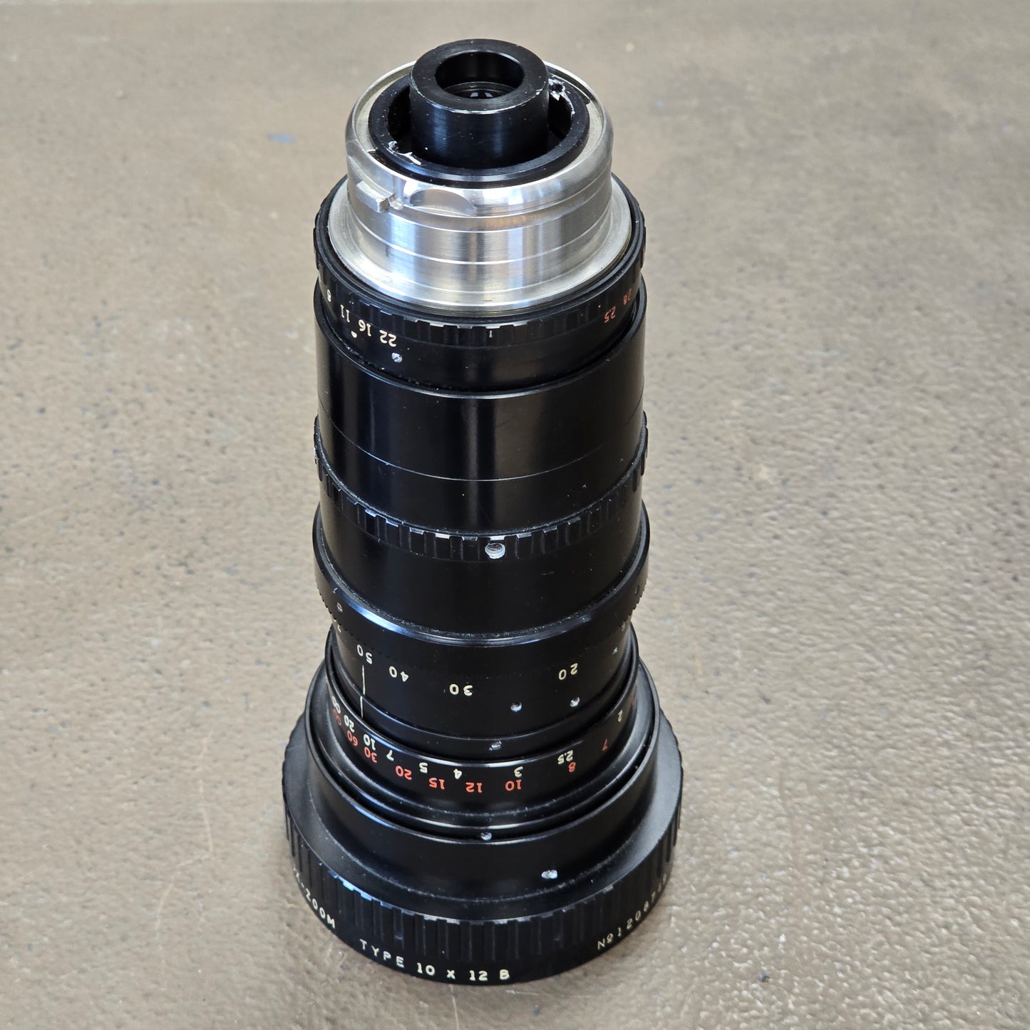 Angenieux 12-120mm f2.2 Type 10 x 12B Arri Bayonet Mount Zoom lens S# 1208749
