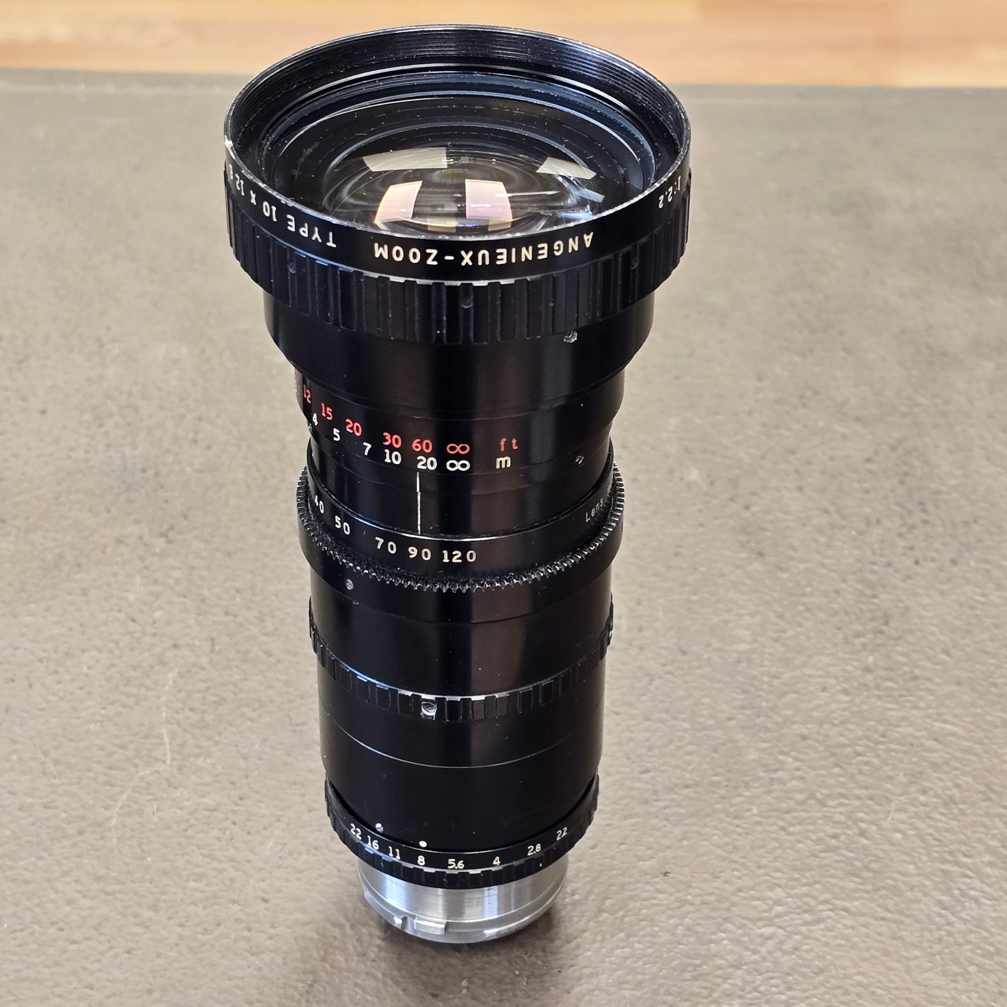 Angenieux 12-120mm f2.2 Type 10 x 12B Arri Bayonet Mount Zoom lens S# 1208749