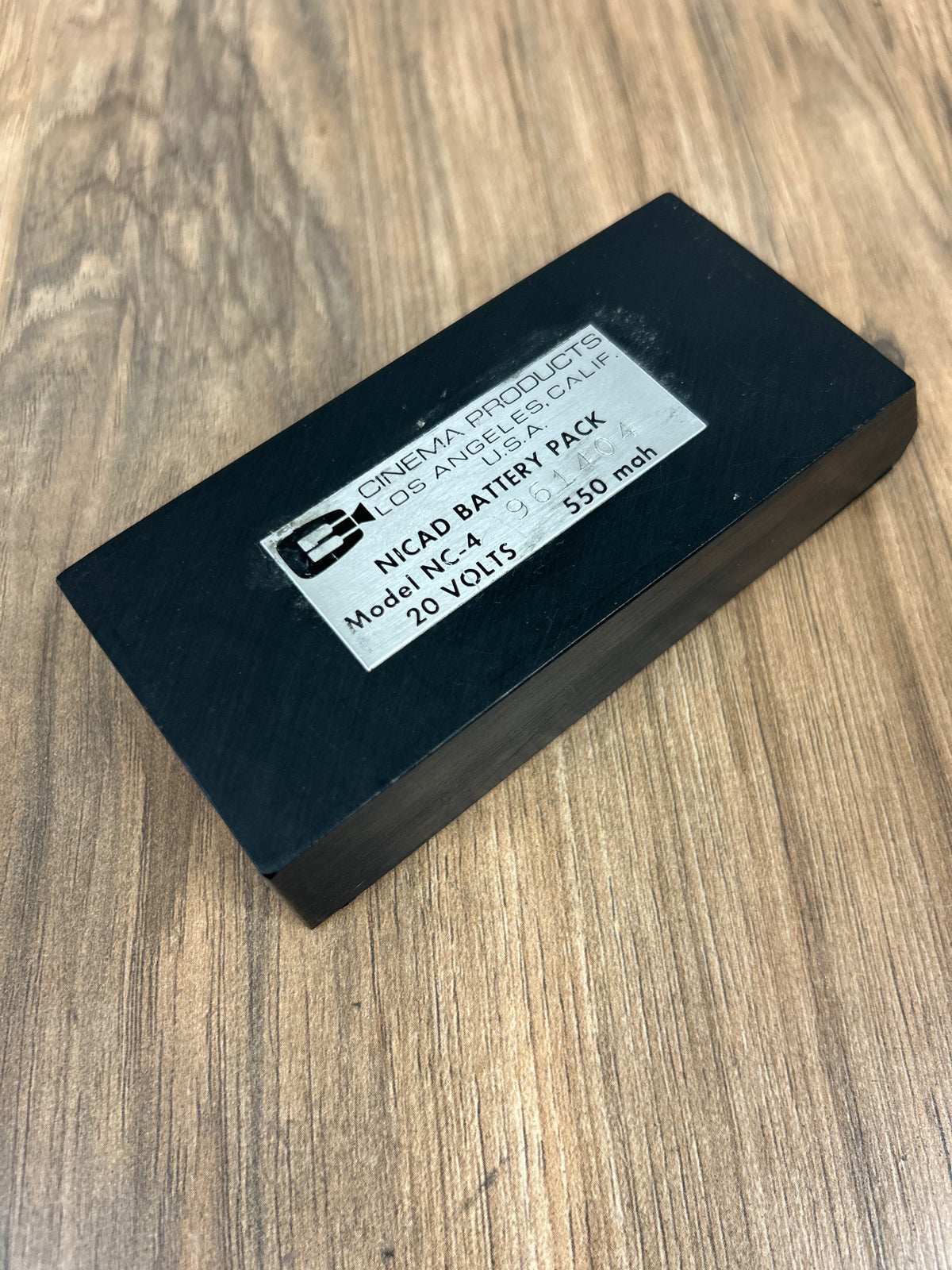 Cinema Products CP-16 Model NC-4 20 volt 1000mah Nicad Onboard battery (Recell)