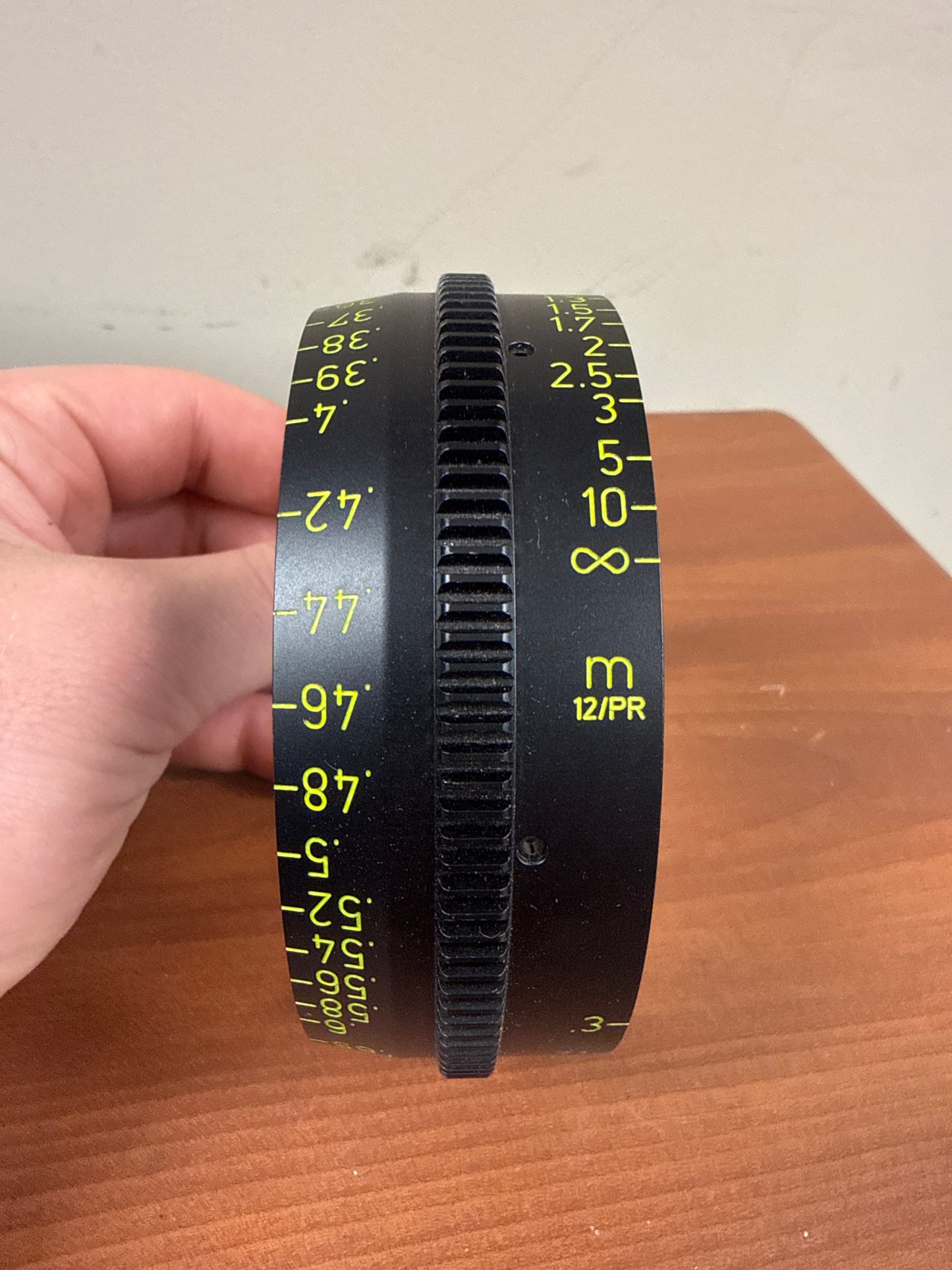 ARRI Ultra 16 Lens M12/PR Metric Scale Ring for ARRI Ultra 16 Prime Lens