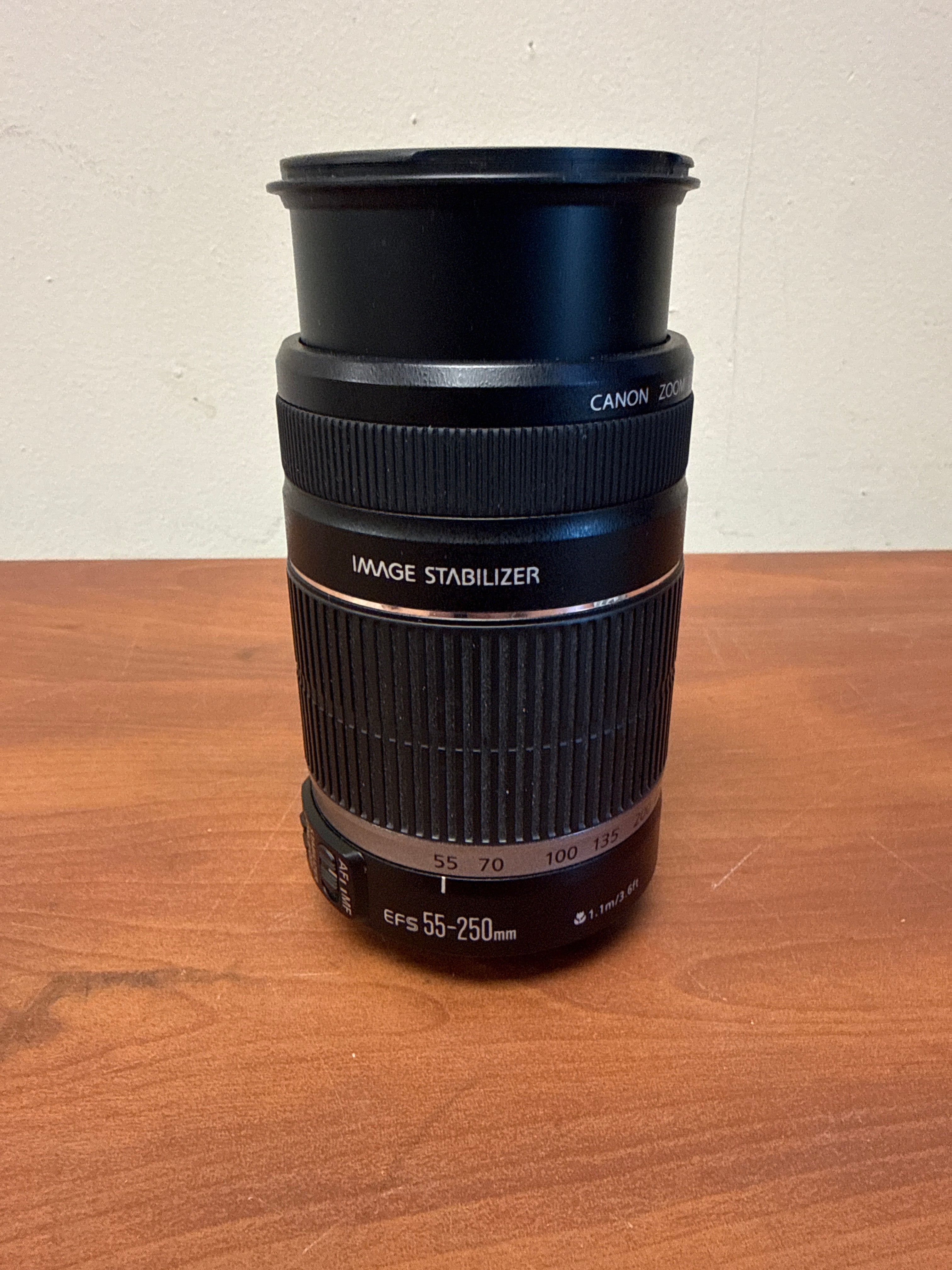 Canon EF-S 55-250mm f/4-5.6 IS Lens S# 7212541293 – Du-All Camera