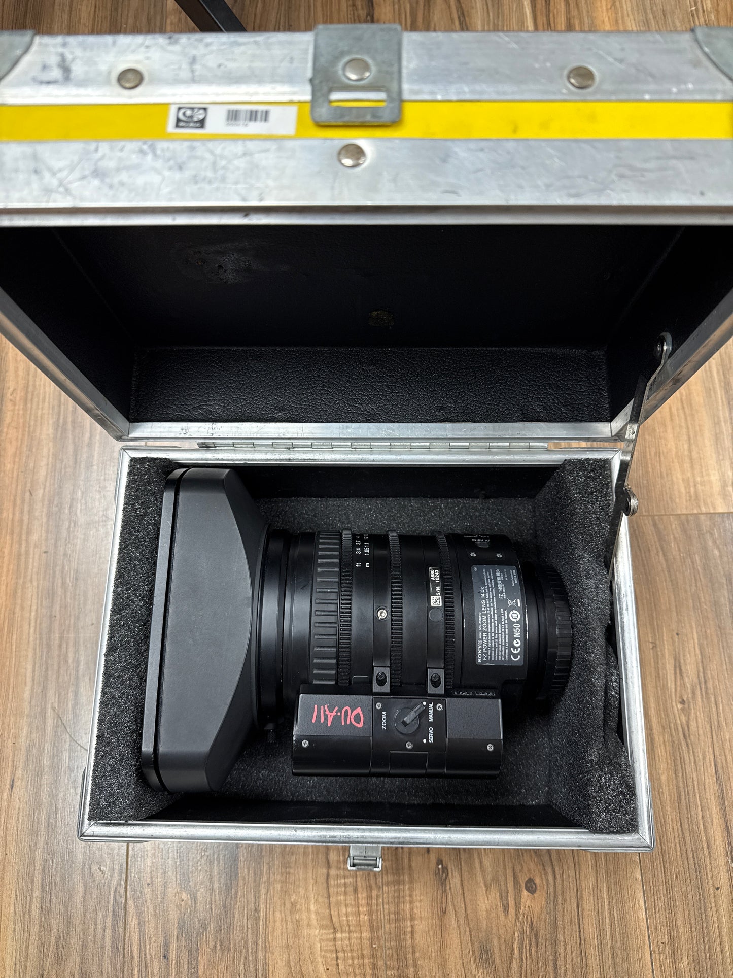 Sony SCL-Z18X140 FZ Mount 14X Power Zoom Lens S# 10243