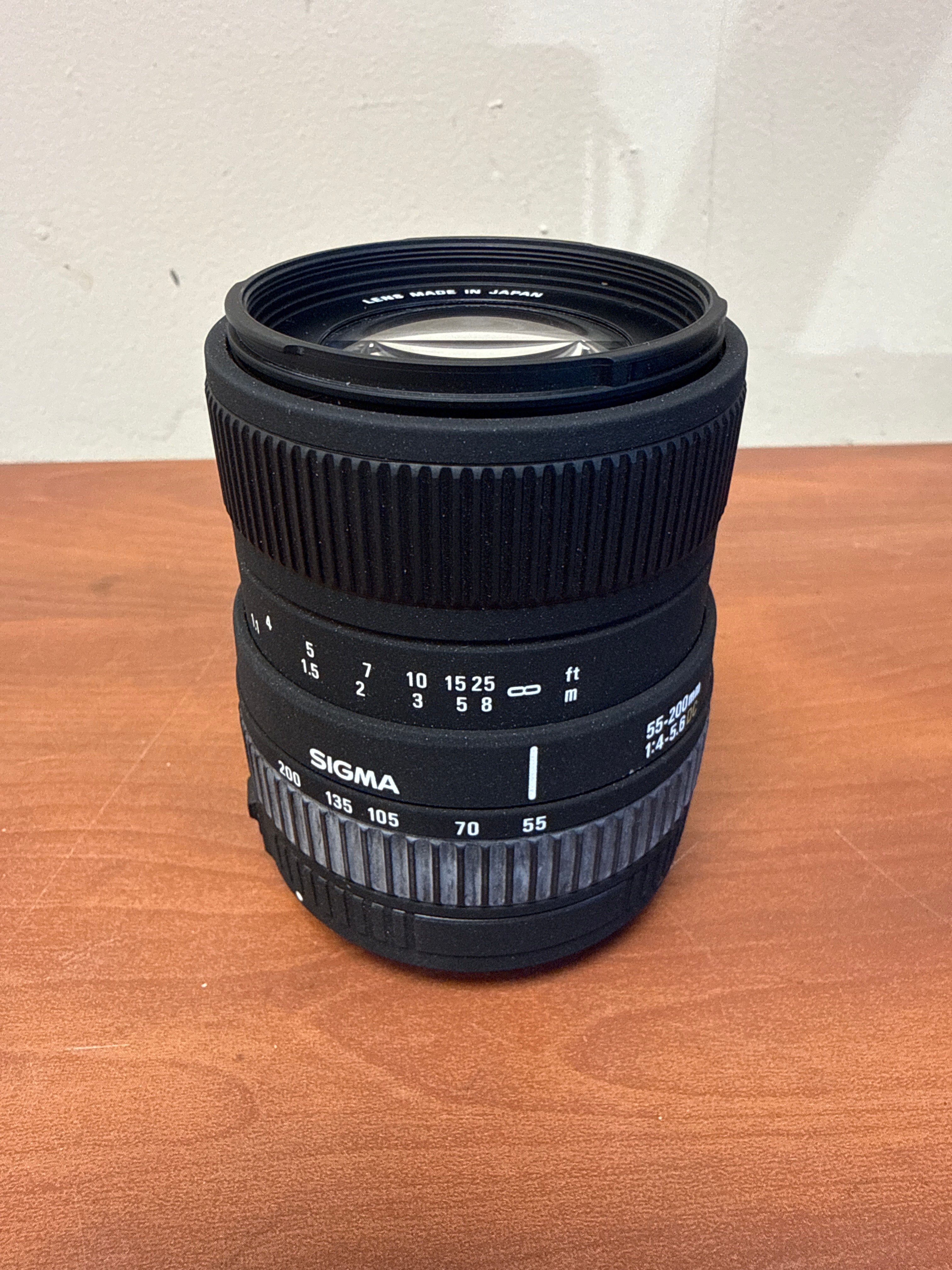 Sigma 55-200mm f/4-5.6 DC - Canon EF-S Fit s#2036720 – Du-All Camera