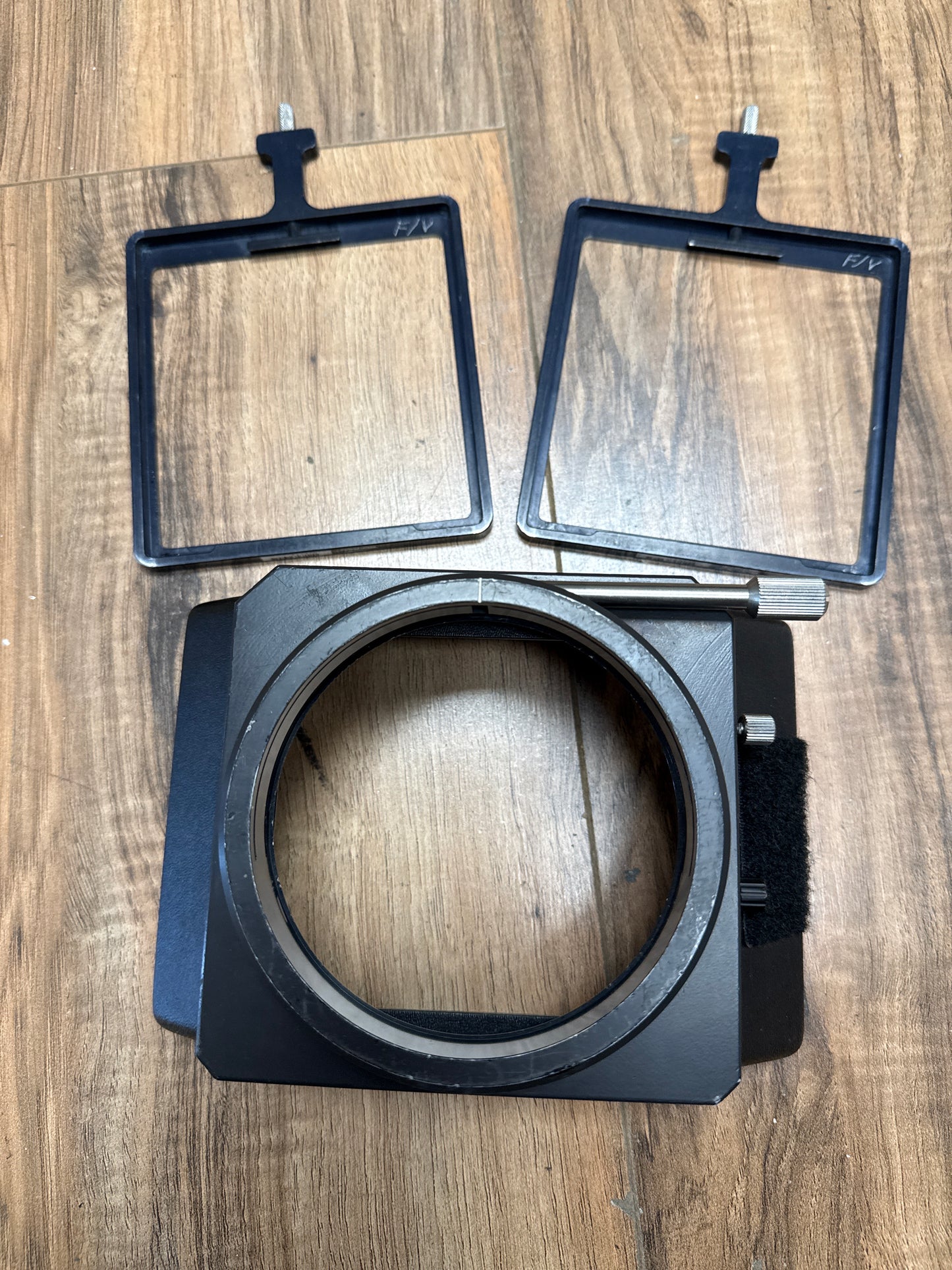 Canon 4x4 2 stage clip on matte-box 95mm diameter (for Canon S16 Zooms)