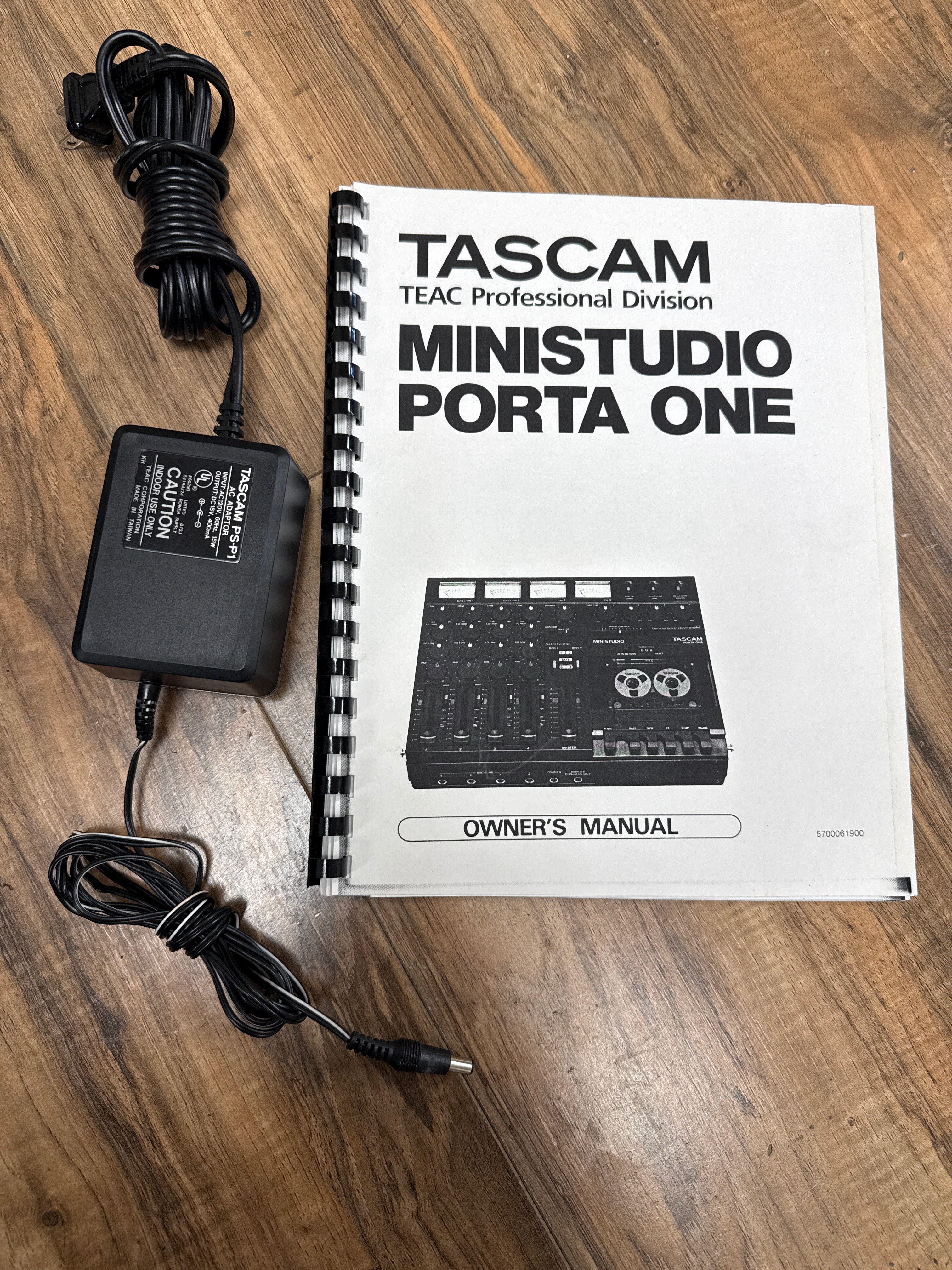 Tascam MiniStudio Porta One 4-Track Cassette Tape Recorder - S