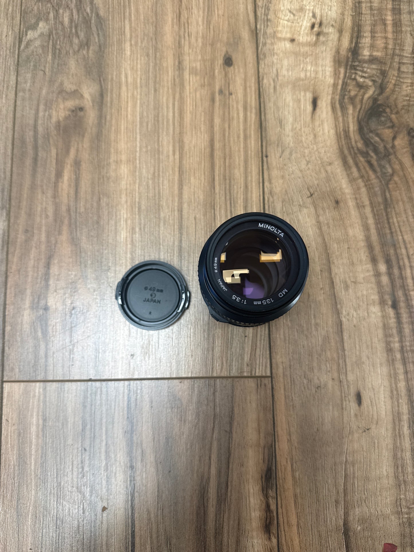 Minolta 135mm f/3.5 MD s#8041762