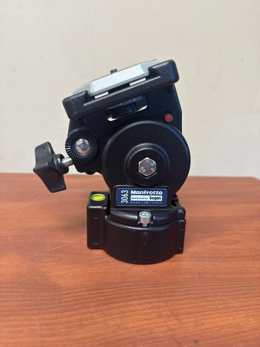 Bogen Manfrotto Tripod Video Fluid Head 3063 s# 136