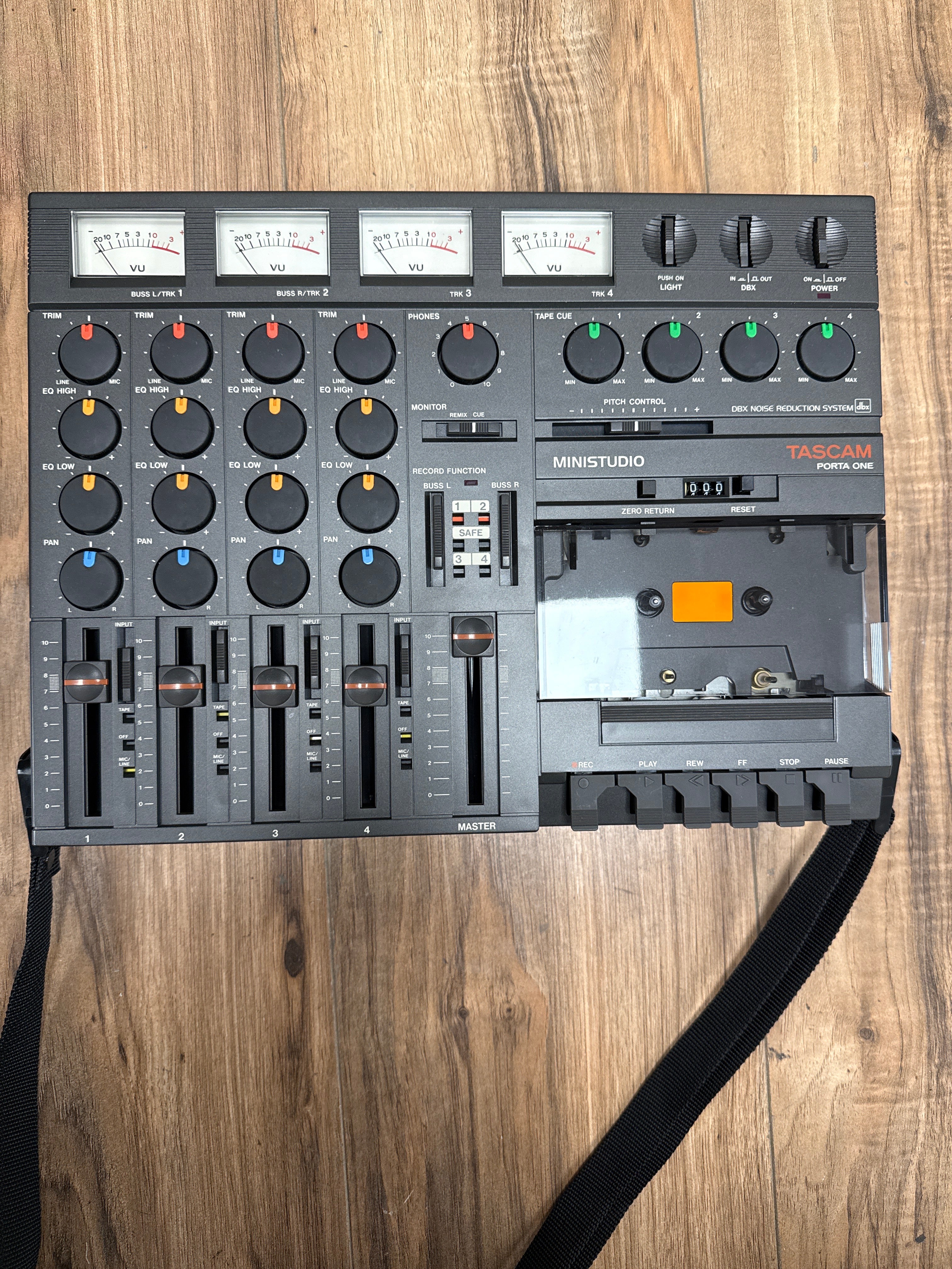 Tascam MiniStudio Porta One 4-Track Cassette Tape Recorder - S