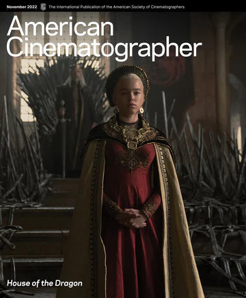 American Cinematographer Magazine ( November 2022 )