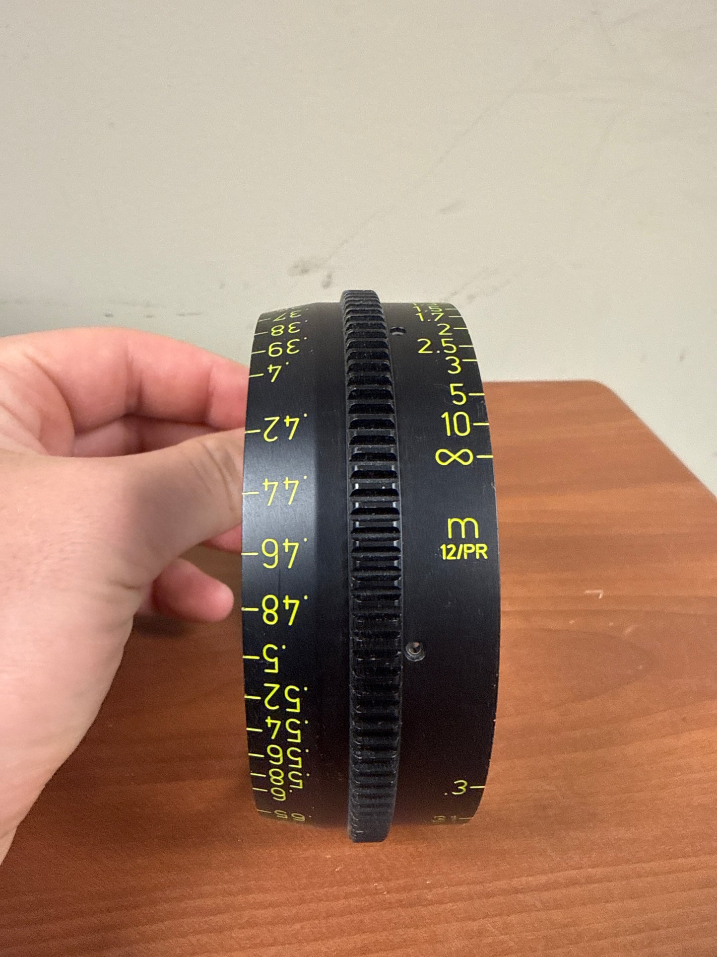 ARRI Ultra 16 Lens M12/PR Metric Scale Ring for ARRI Ultra 16 Prime Lens