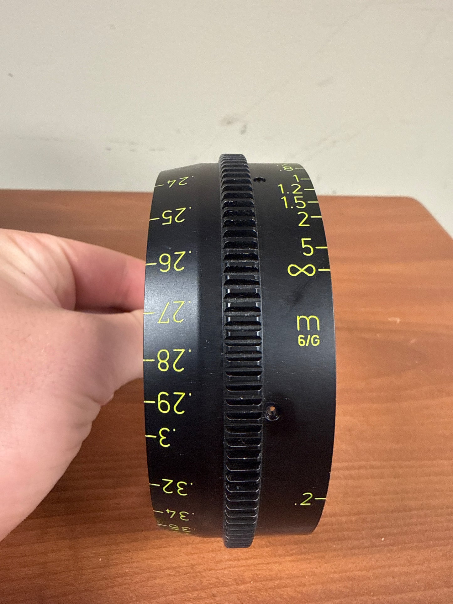 ARRI Ultra 16 Lens M6/G Metric Scale Ring for ARRI Ultra 16 Prime Lens