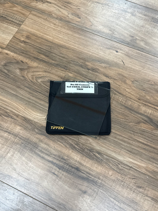 Tiffen 6x6 Coral Stripe 1/2 Thin (used)