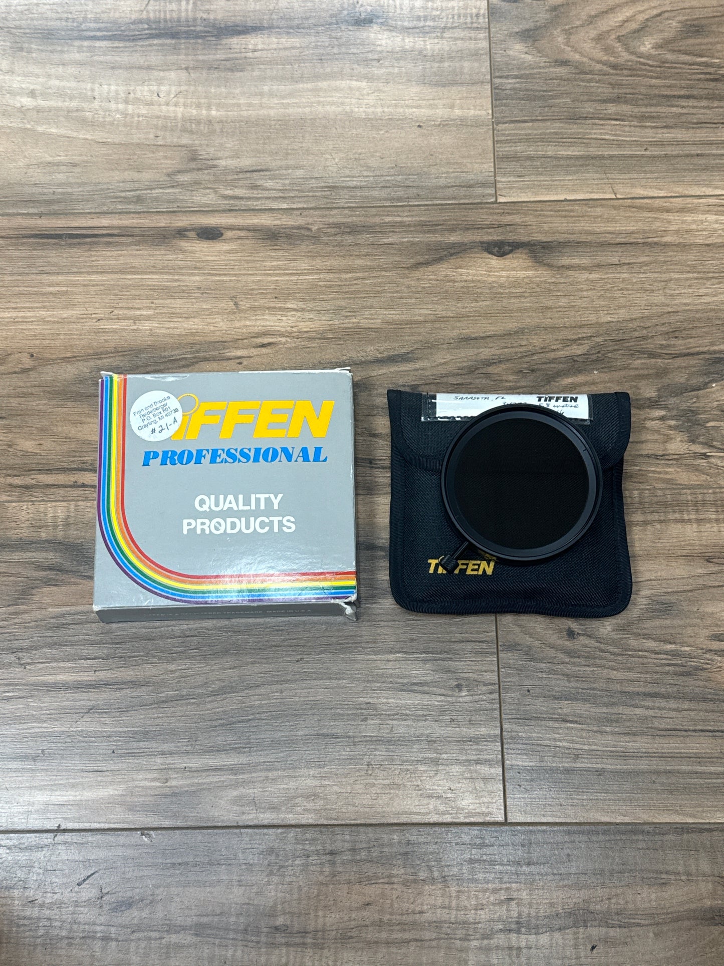 Tiffen Series 9 Rotating Mounted Polarizer Filter w/ 85mm Adapter Ring for Vario-Switar 16-100 Zoom (used)