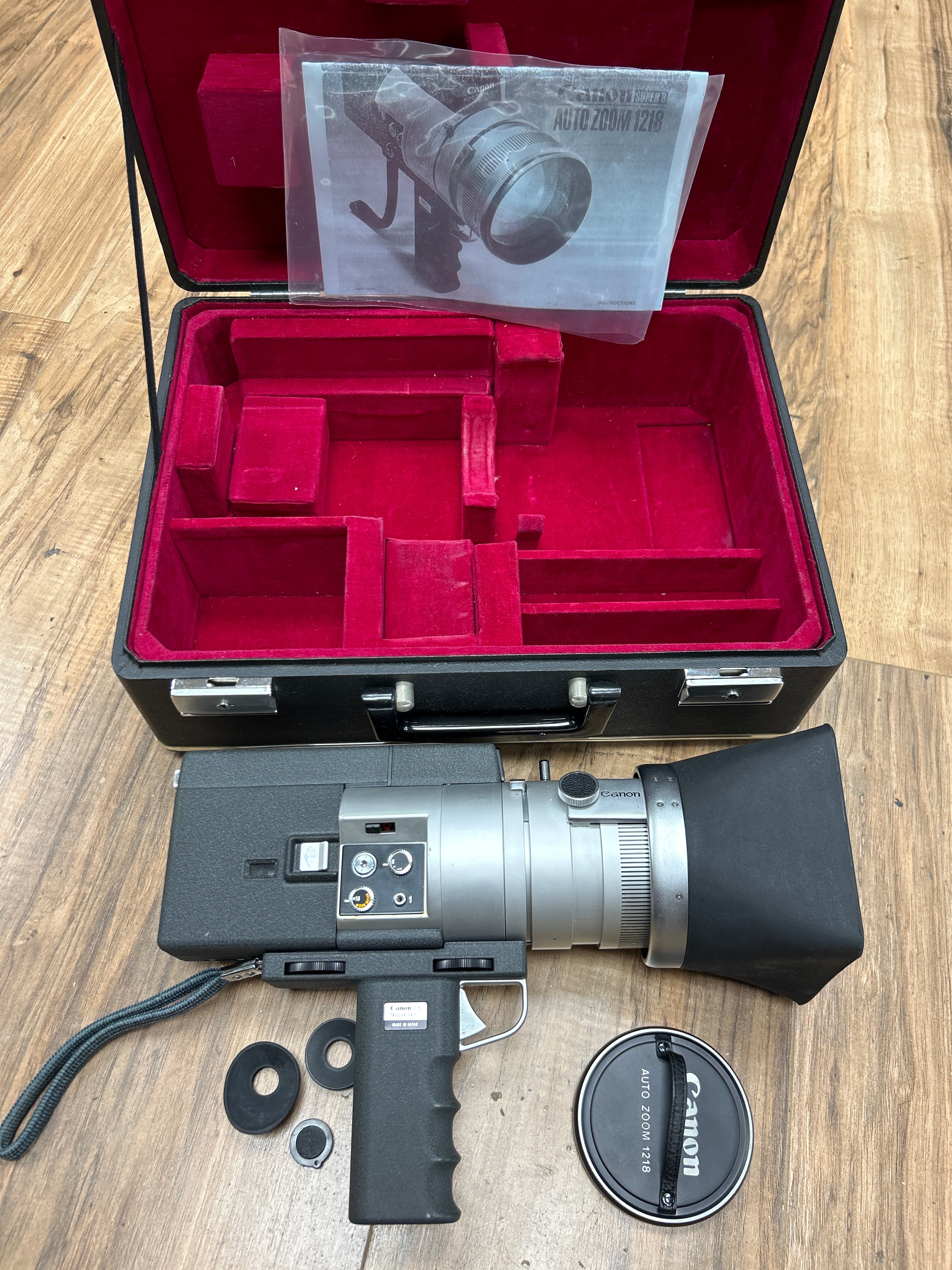 Canon Autozoom 1218 Super 8 Camera S# 103284 – Du-All Camera