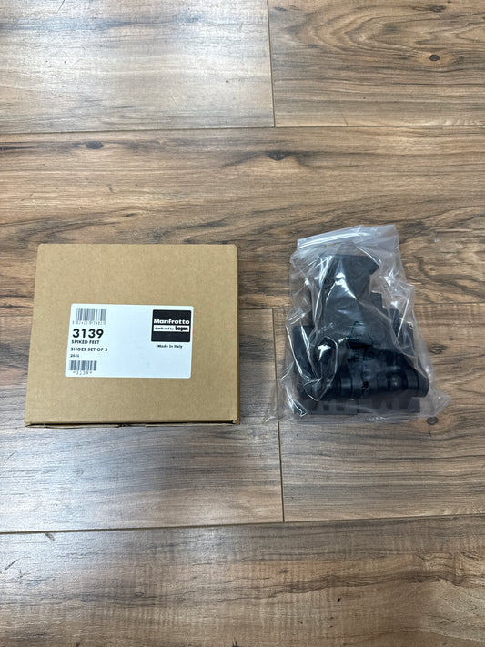 Bogen 3139 Spiked Feet 265L (part of shoes set of 3 for tripod)