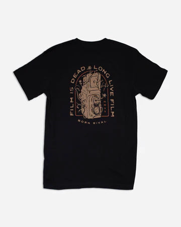 Film Is Dead Tee Black