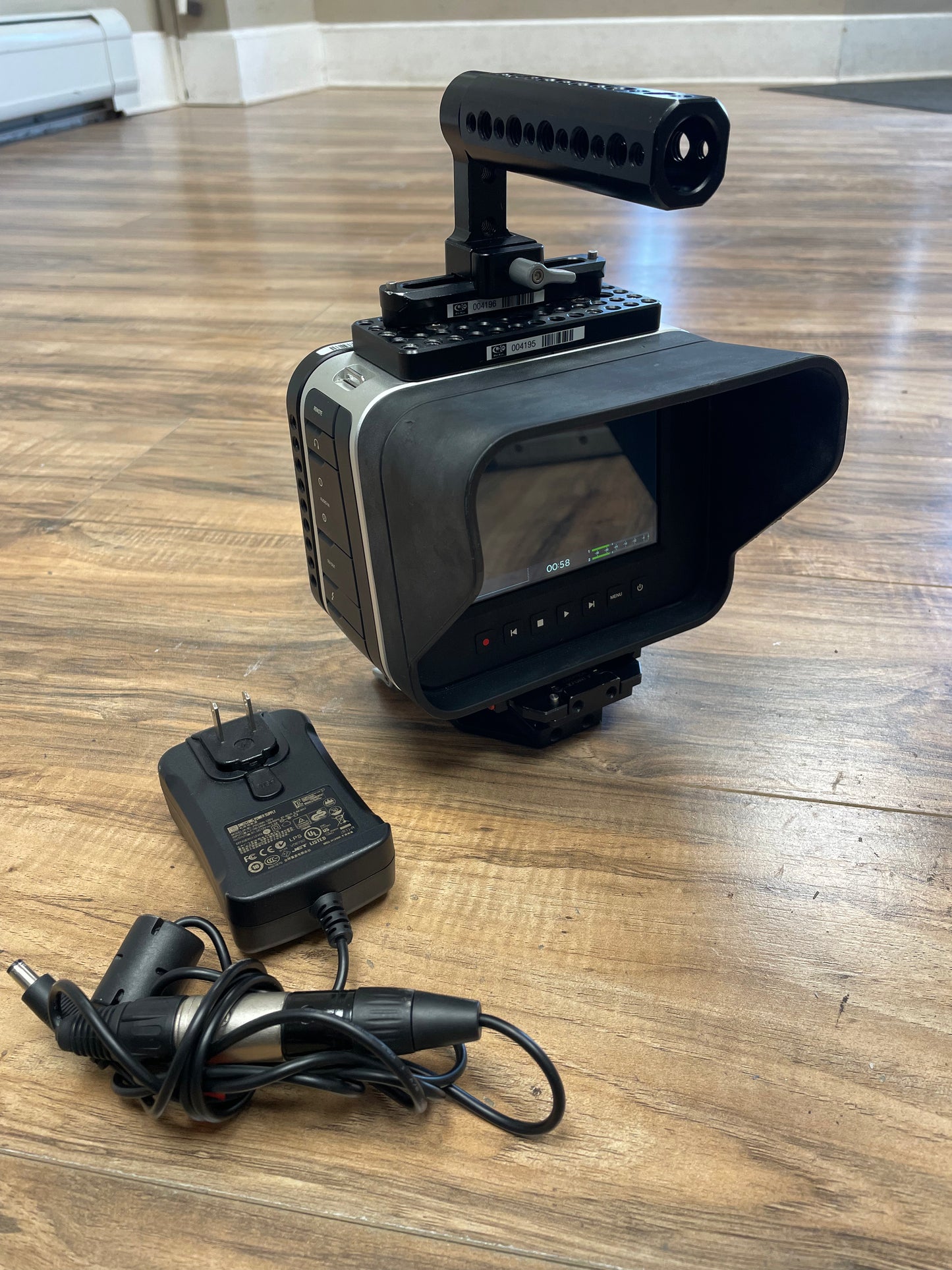 Blackmagic Production Camera 4K EF w/ Wooden Camera Cage