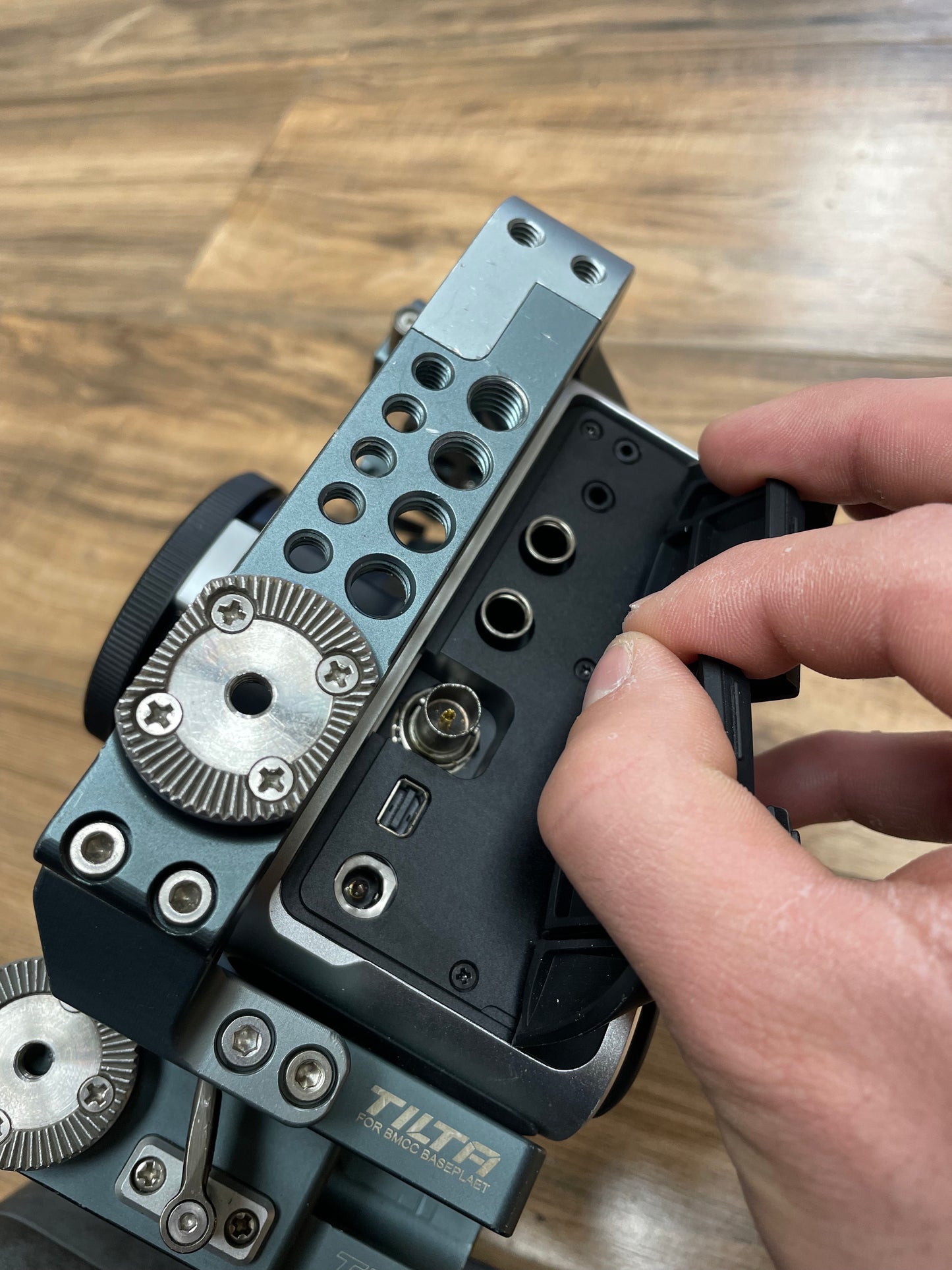 Blackmagic Production Camera 4K EF w/ Tilta Camera Cage & Handles