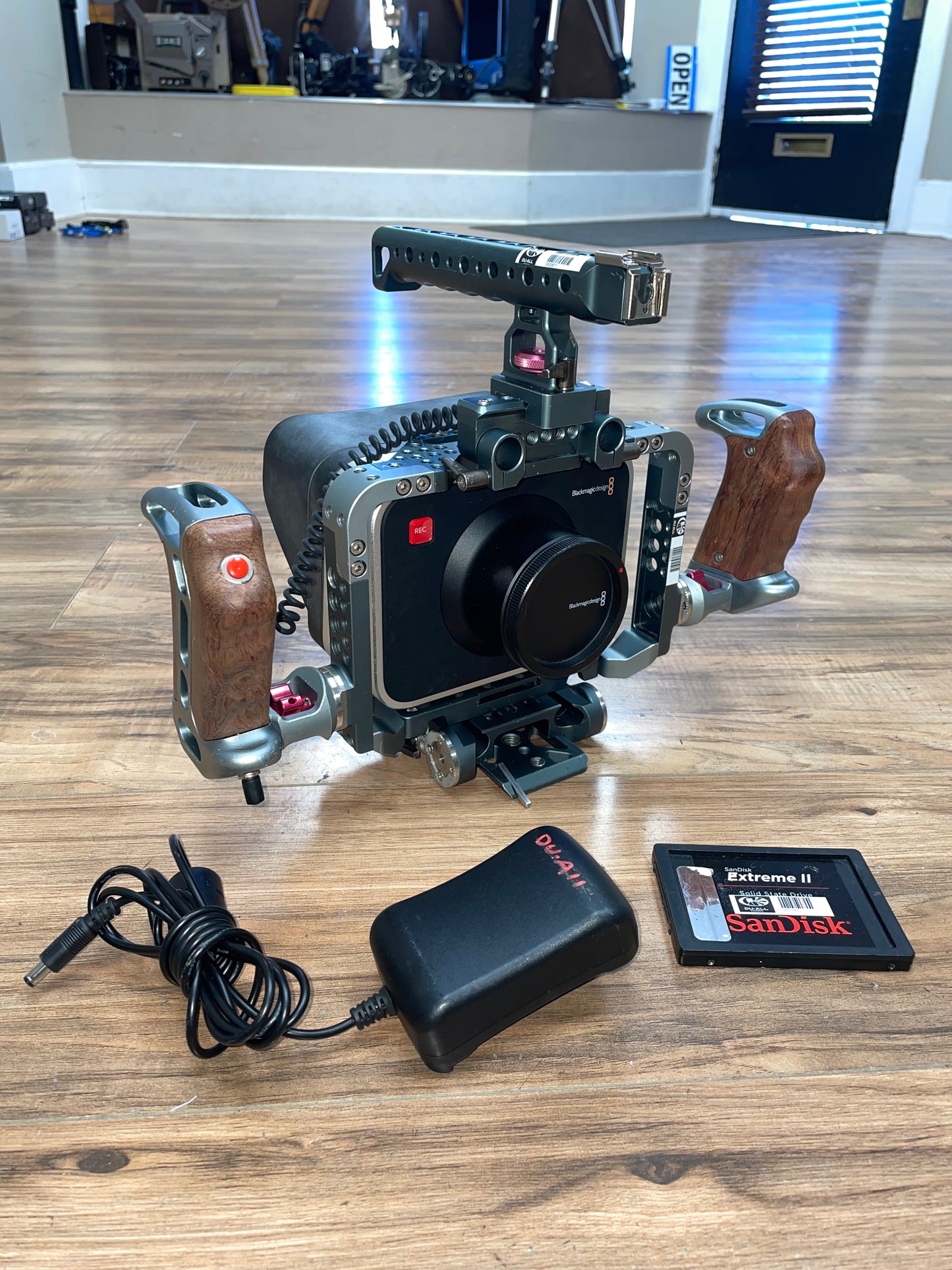 Blackmagic Production Camera 4K EF w/ Tilta Camera Cage & Handles